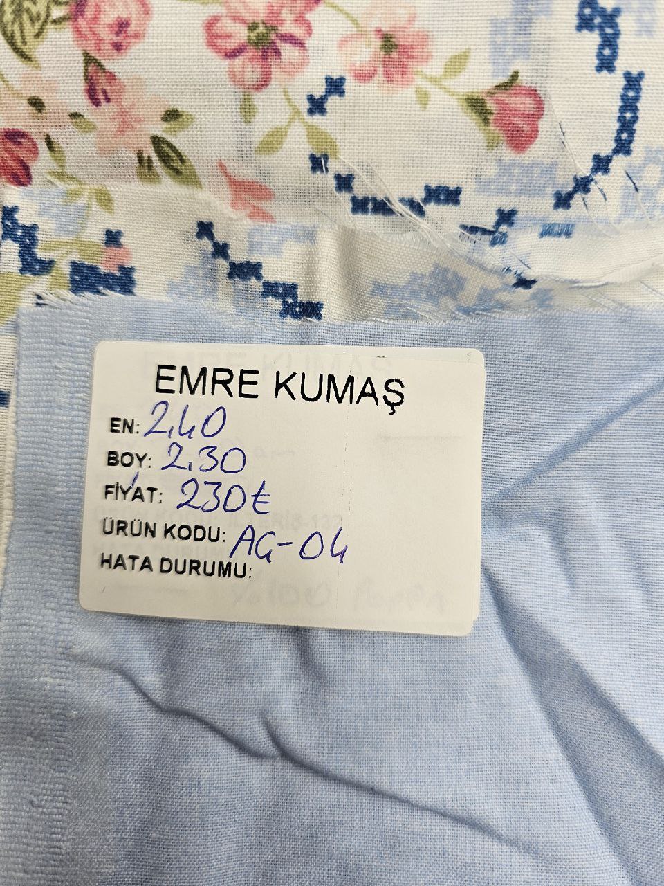 Desenli Nevresimlik Poplin Kumaş