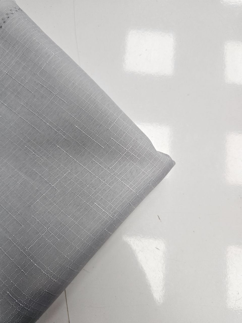 Grey Laceless Swedish Linen Fabric