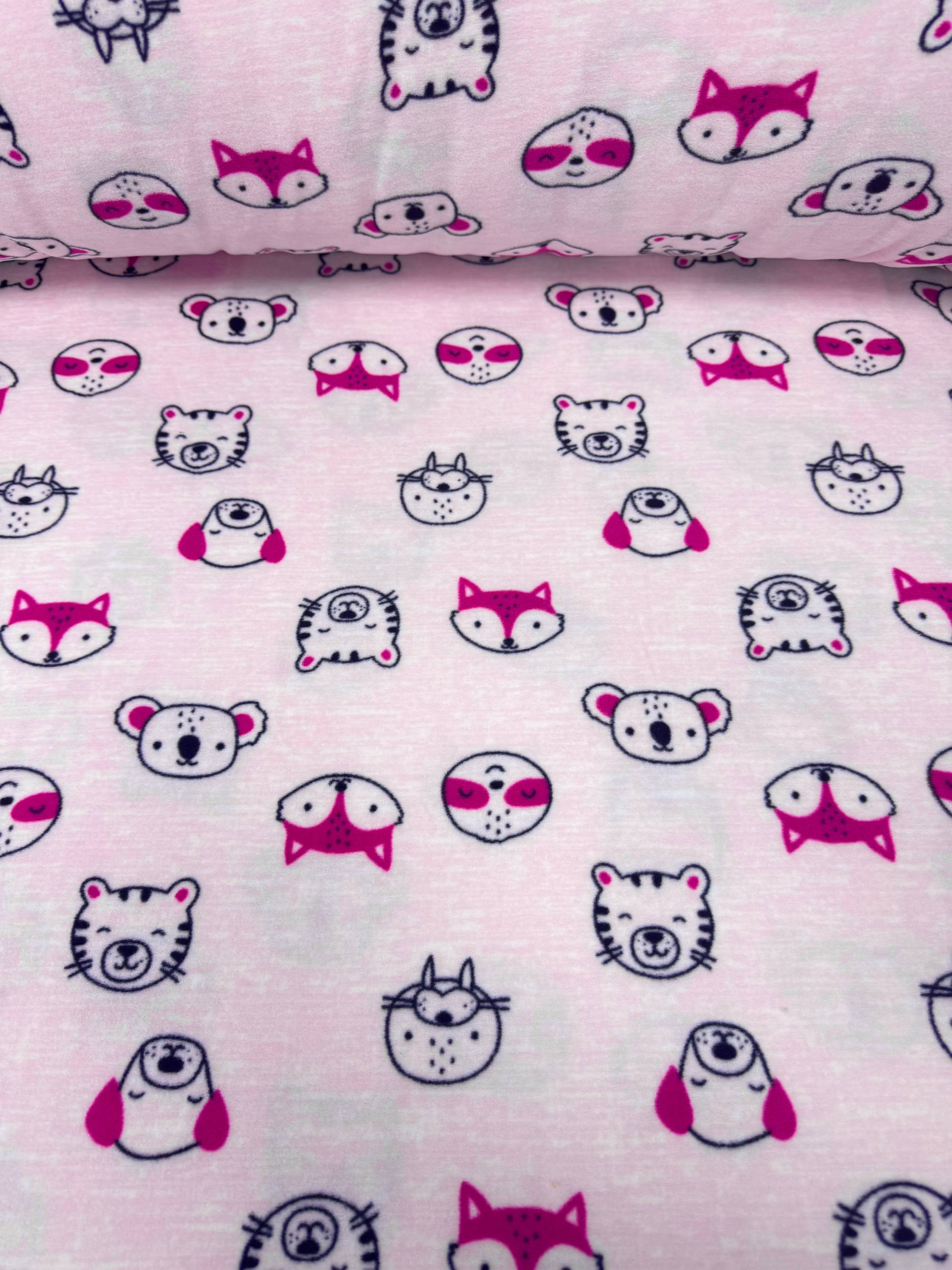 Patterned Polar Fleece Fabric