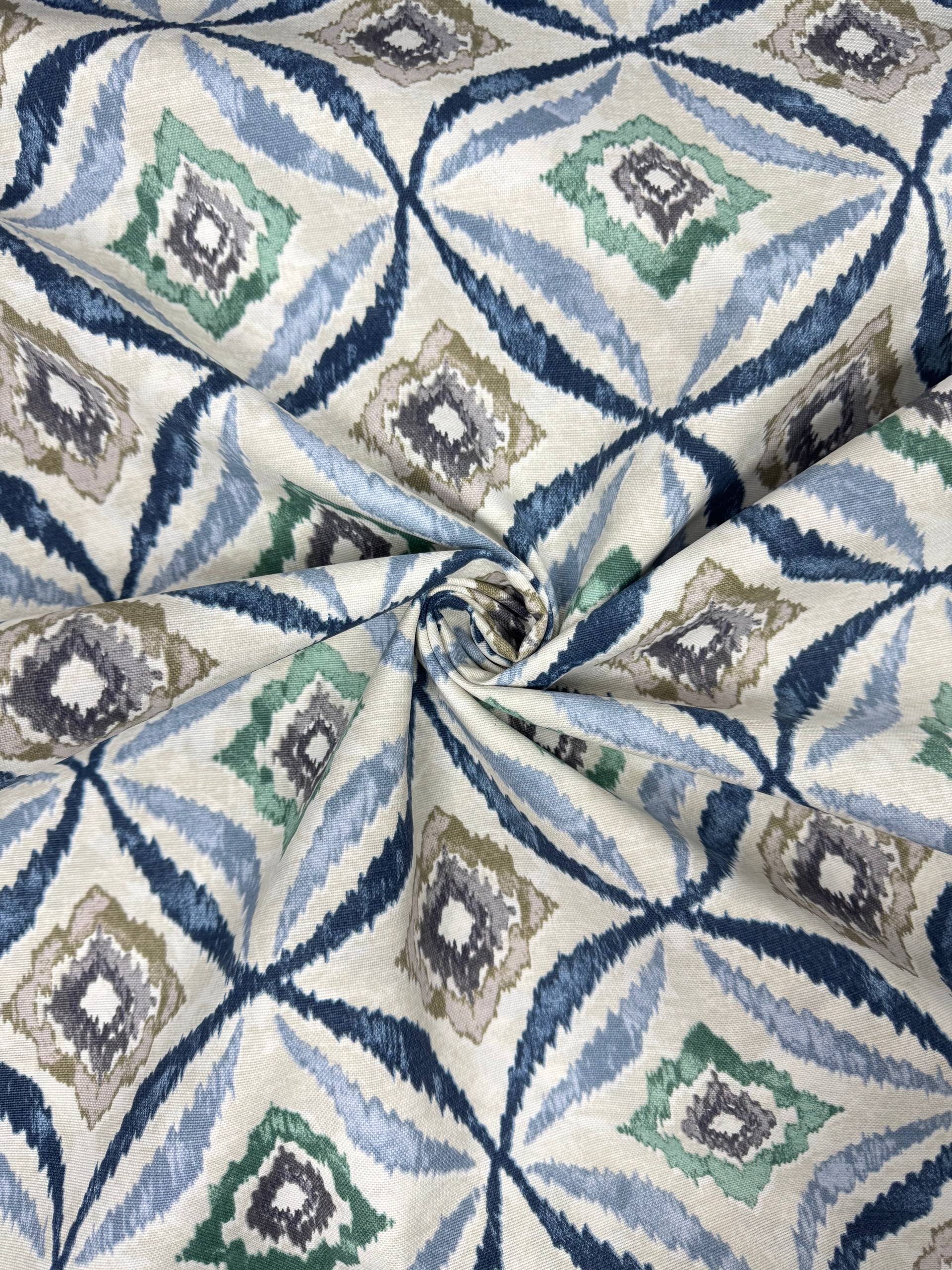 Black Checkered Duck Fabric - Duck Cloth