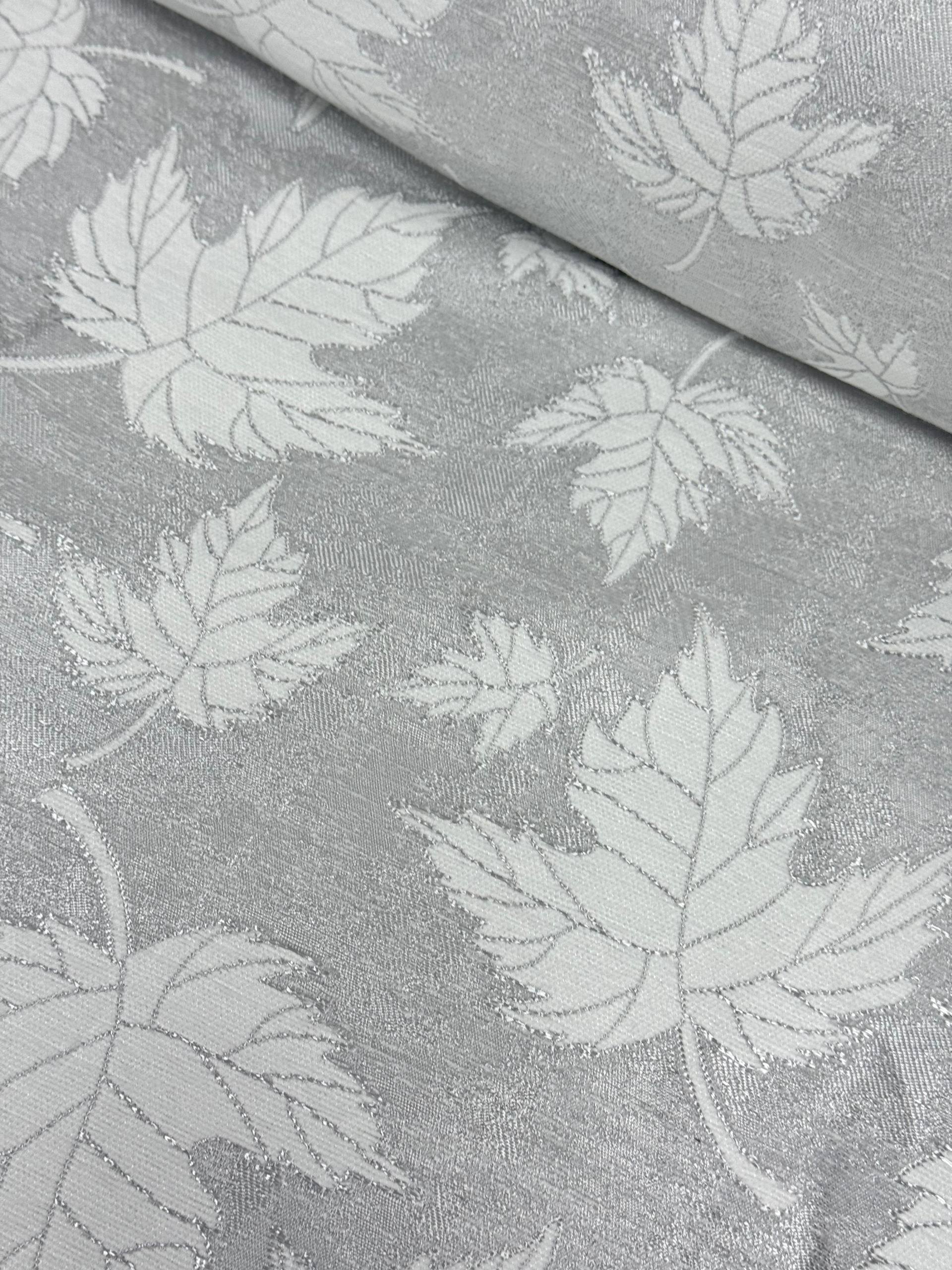 Gray Diagonal Pattern Chenille Pique