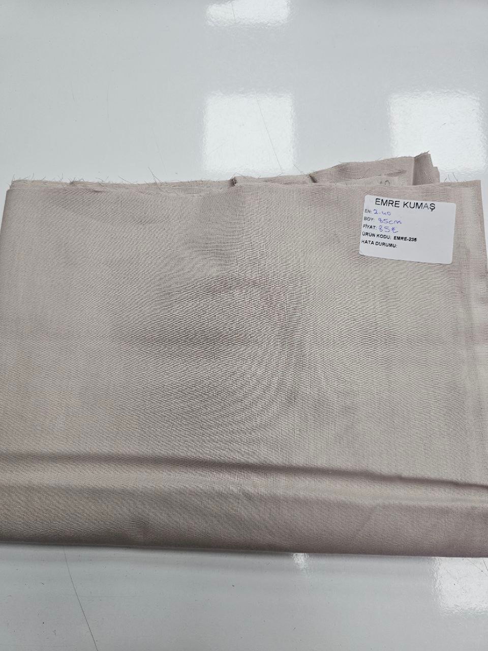 Kapuçino Renk Nevresimlik Poplin Kumaş