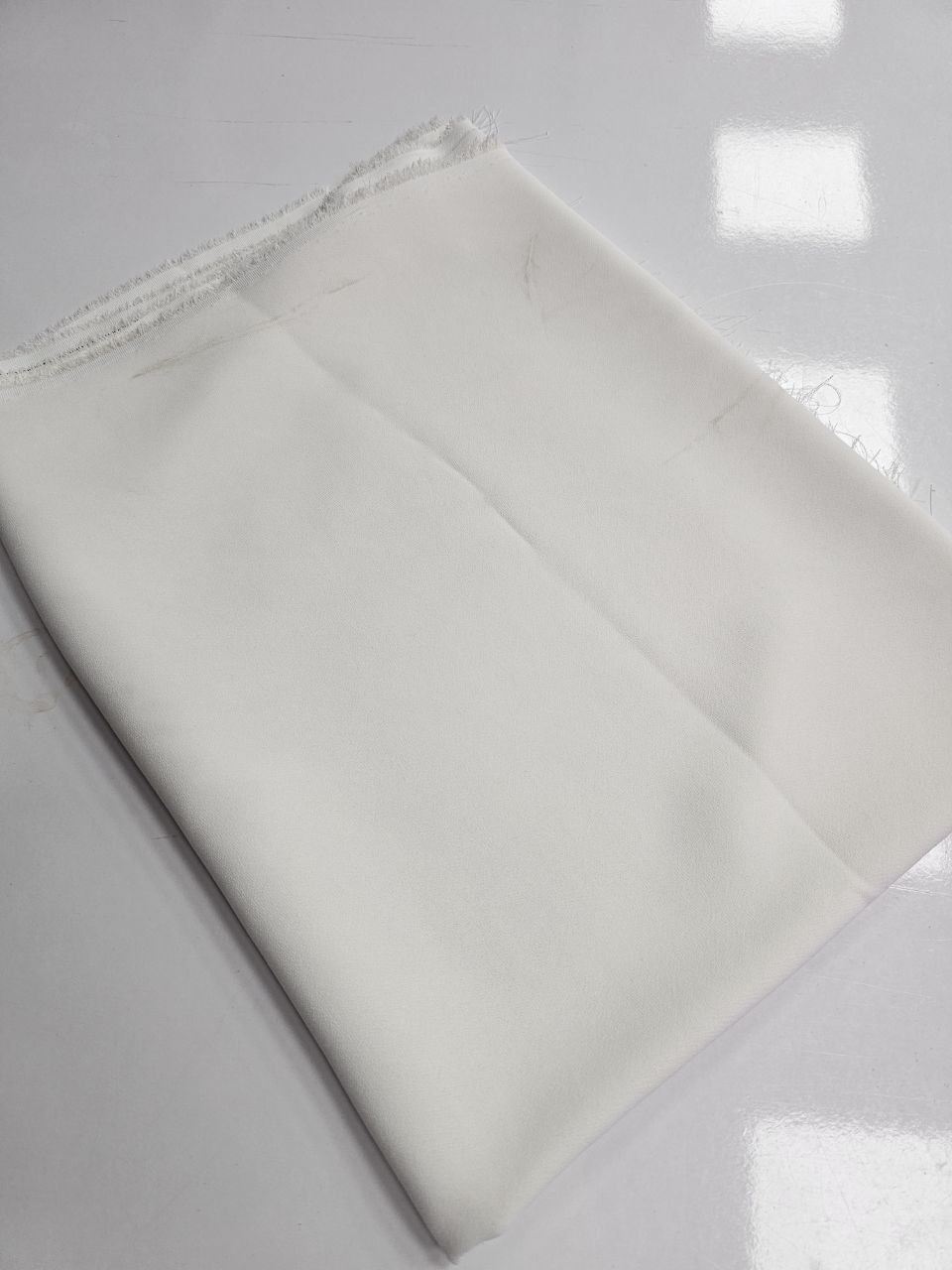 Ecru Color Crepe Fabric for Clothing