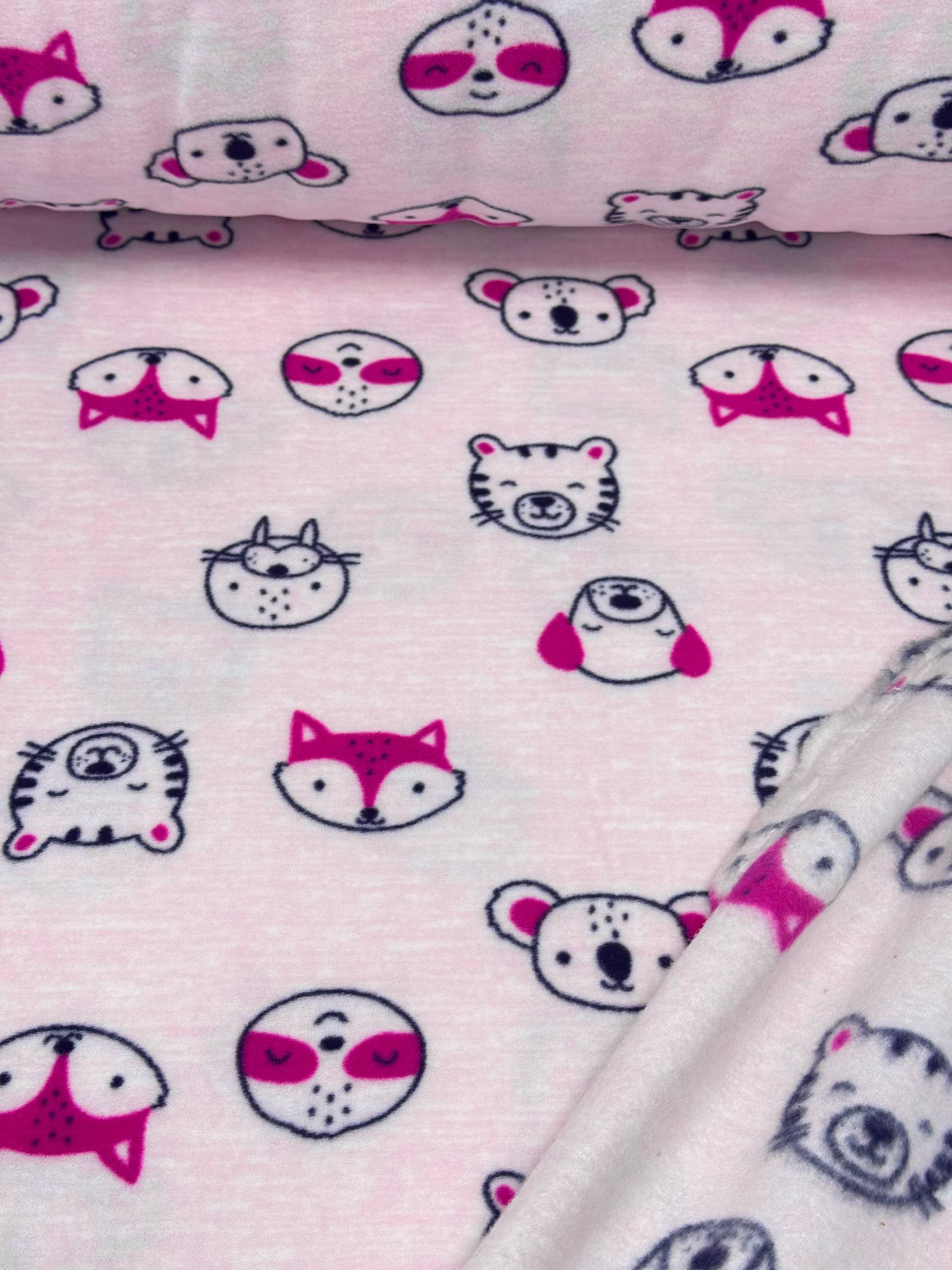 Patterned Polar Fleece Fabric