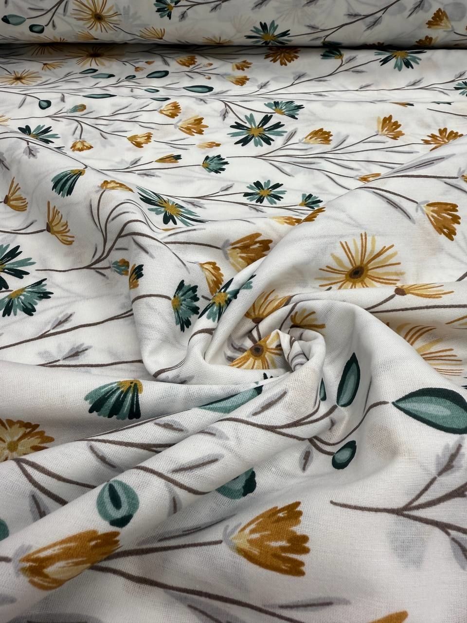 Pierre Cardin Desenli Nevresimlik Poplin Kumaş