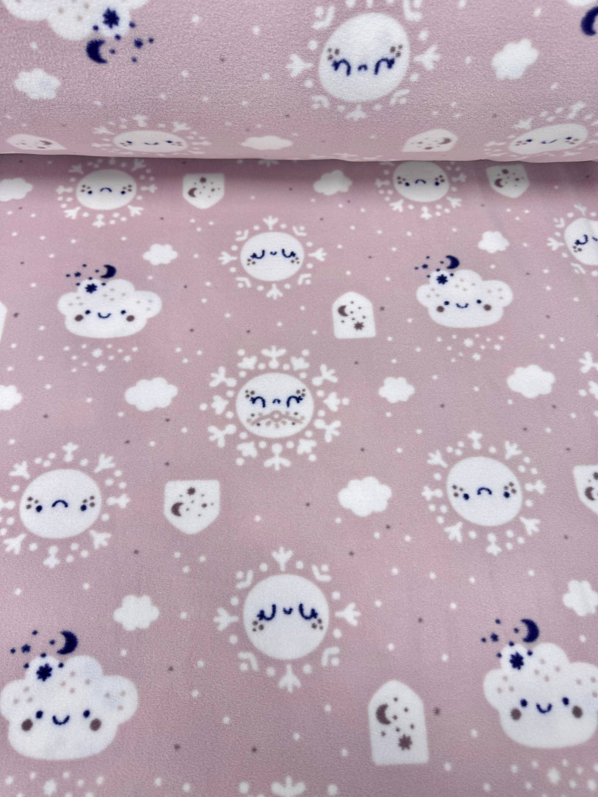 Patterned Polar Fleece Fabric