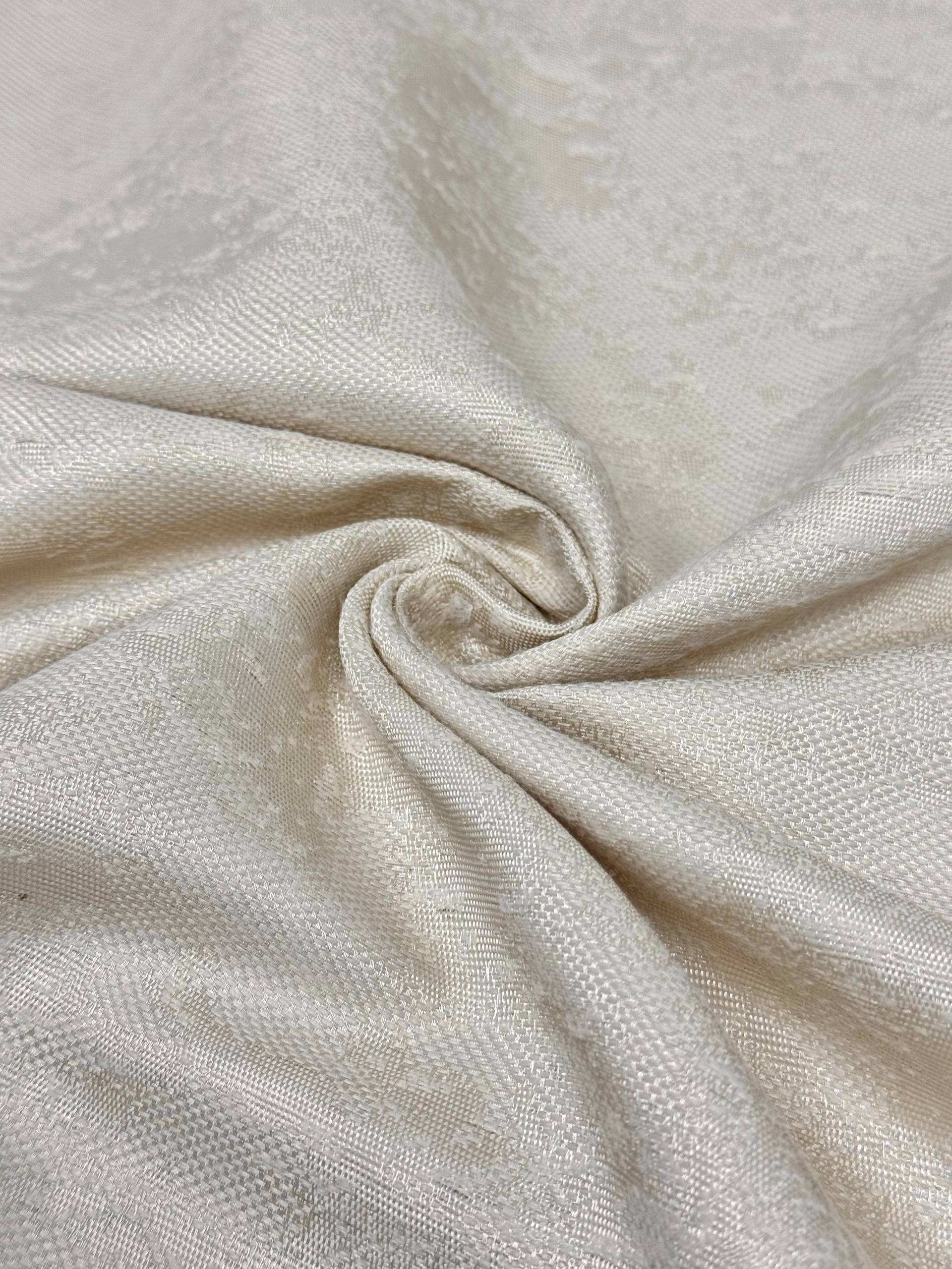 Kapuçino Bulut Desen Dertsiz Masa Örtüsü Kumaşı