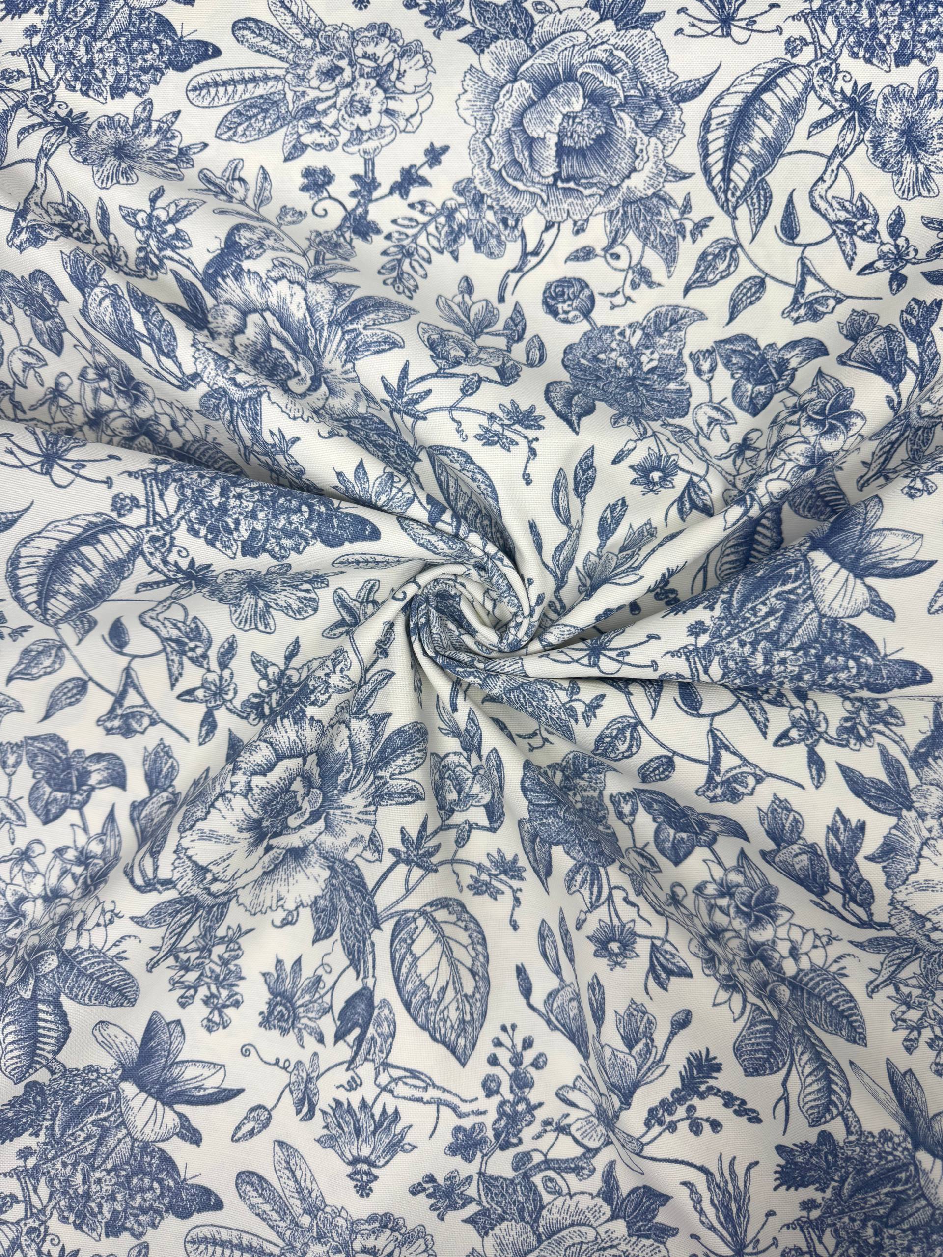 Black Checkered Duck Fabric - Duck Cloth