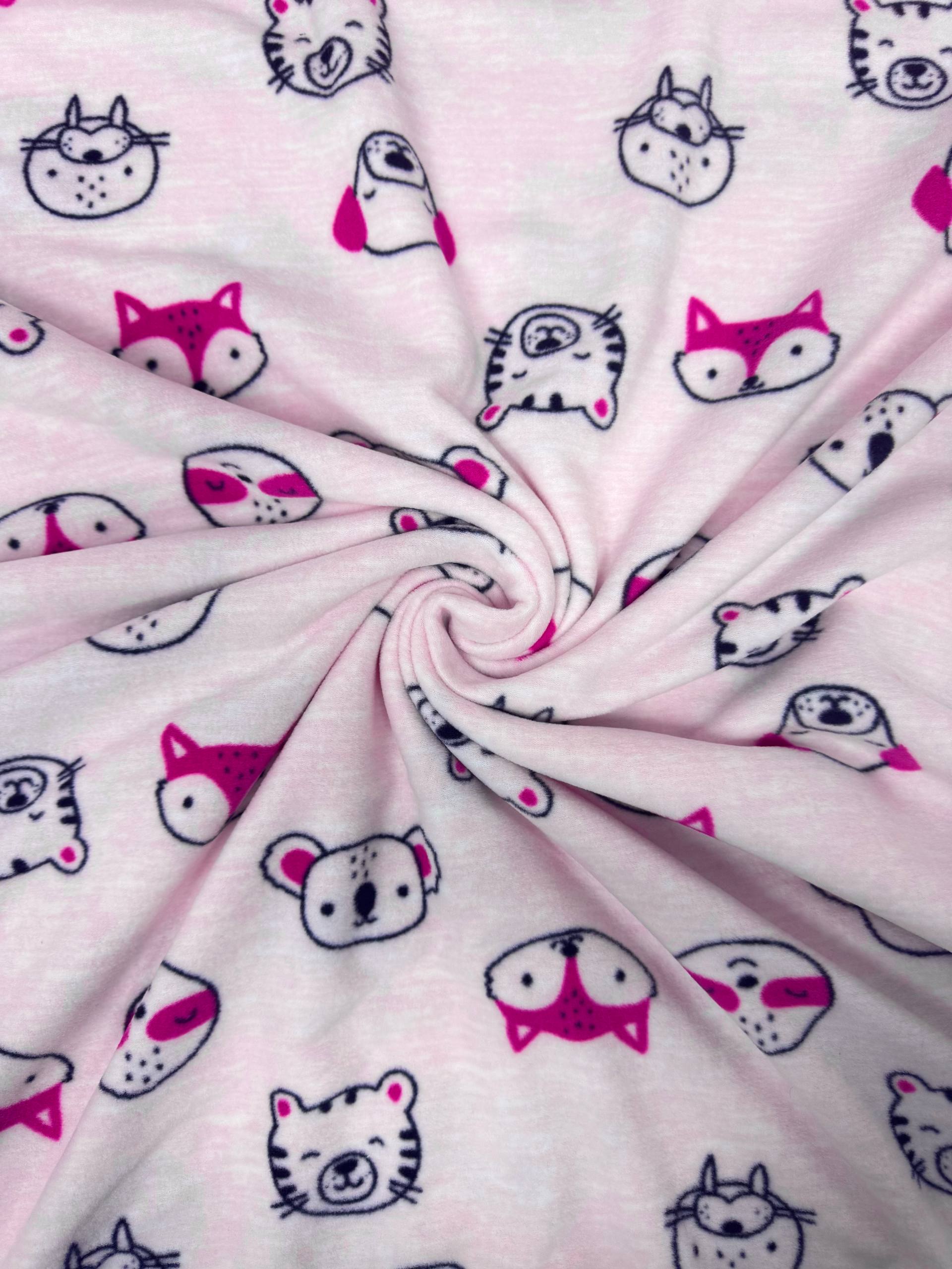 Patterned Polar Fleece Fabric