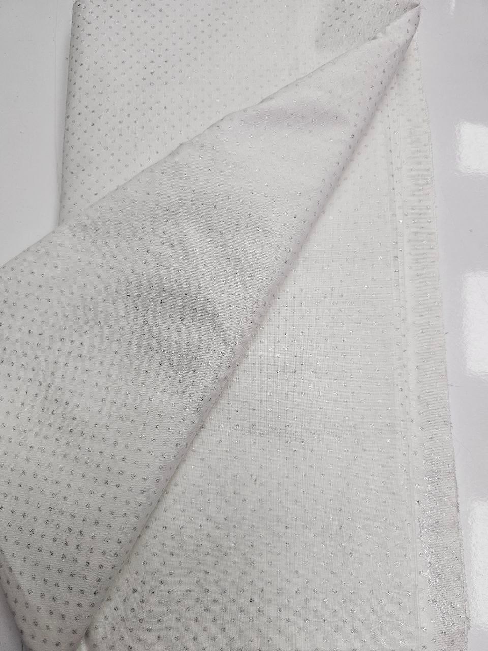 Mini Puantiye Desenli Giyimlik Poplin Kumaş
