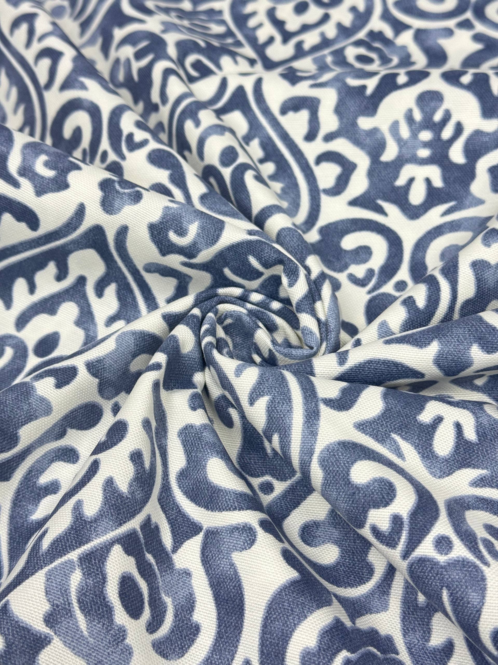 Black Checkered Duck Fabric - Duck Cloth
