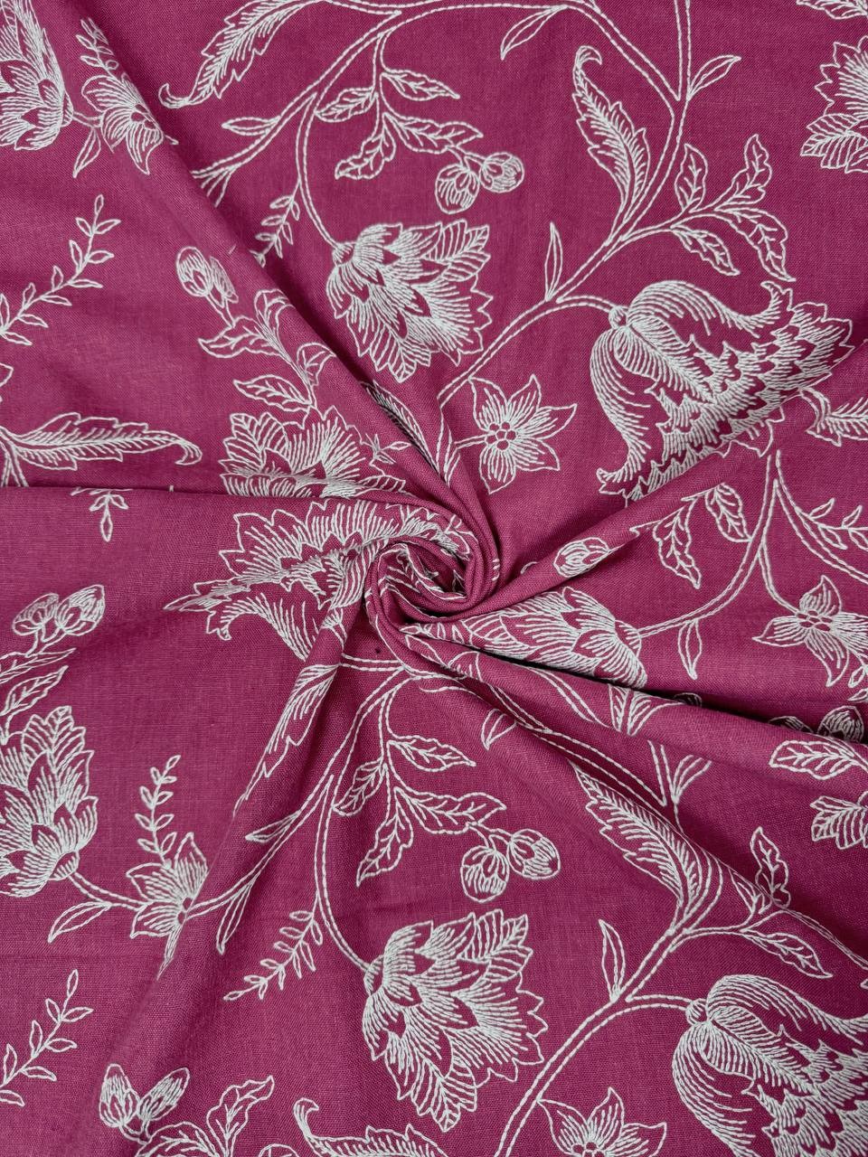 Sultan Road Pattern Cotton Digital Print Viscose Fabric