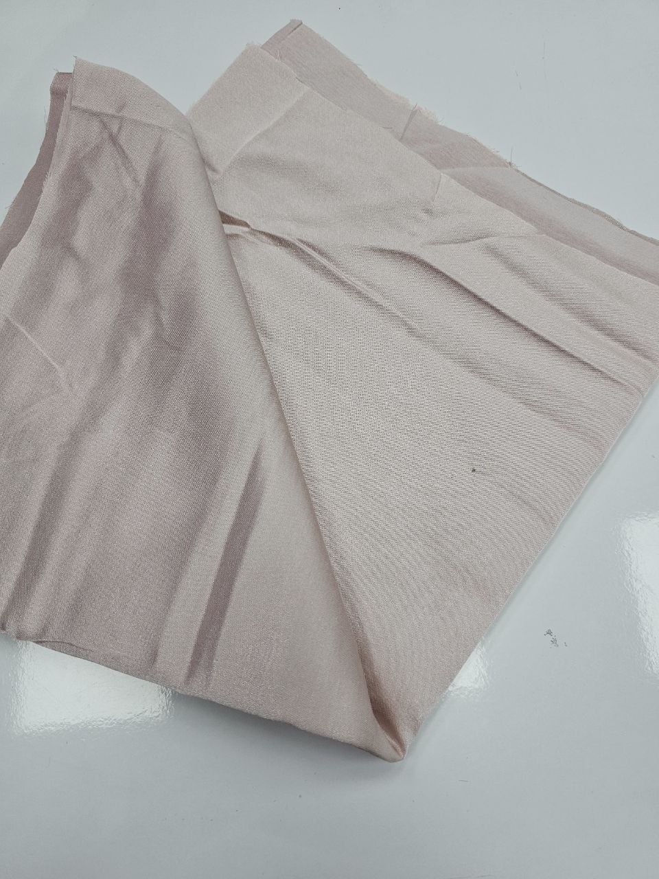 Powder Color Shiny Cotton Satin Fabric