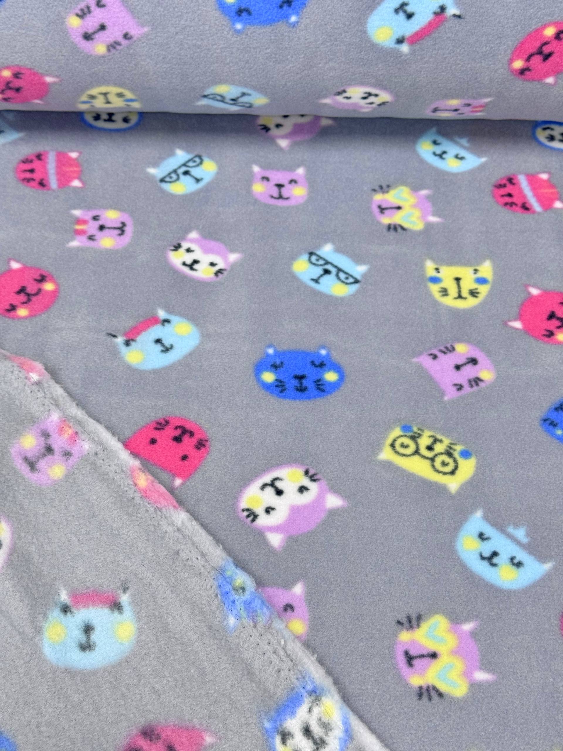 Patterned Polar Fleece Fabric