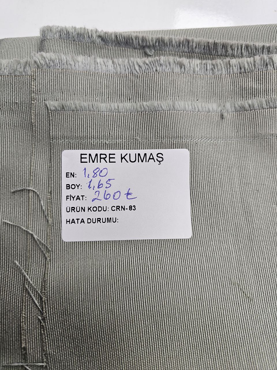 Düz Renk Duck Kumaş