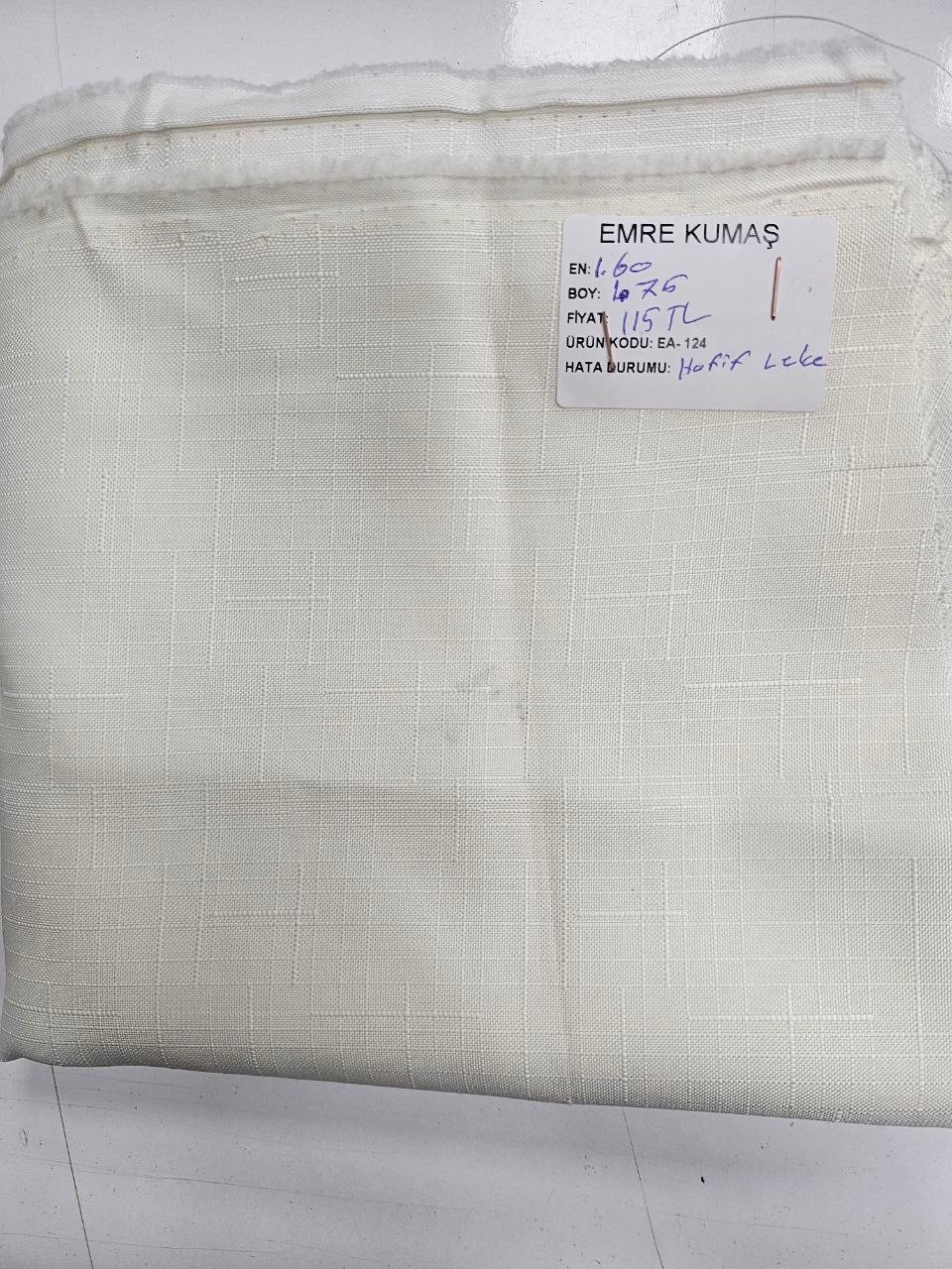 Ekru Ajursuz İsveç Keteni Kumaş