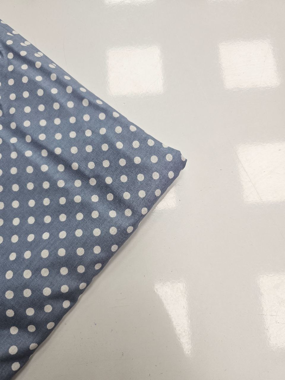 Puantiyeli Desen Nevresimlik Poplin Kumaş
