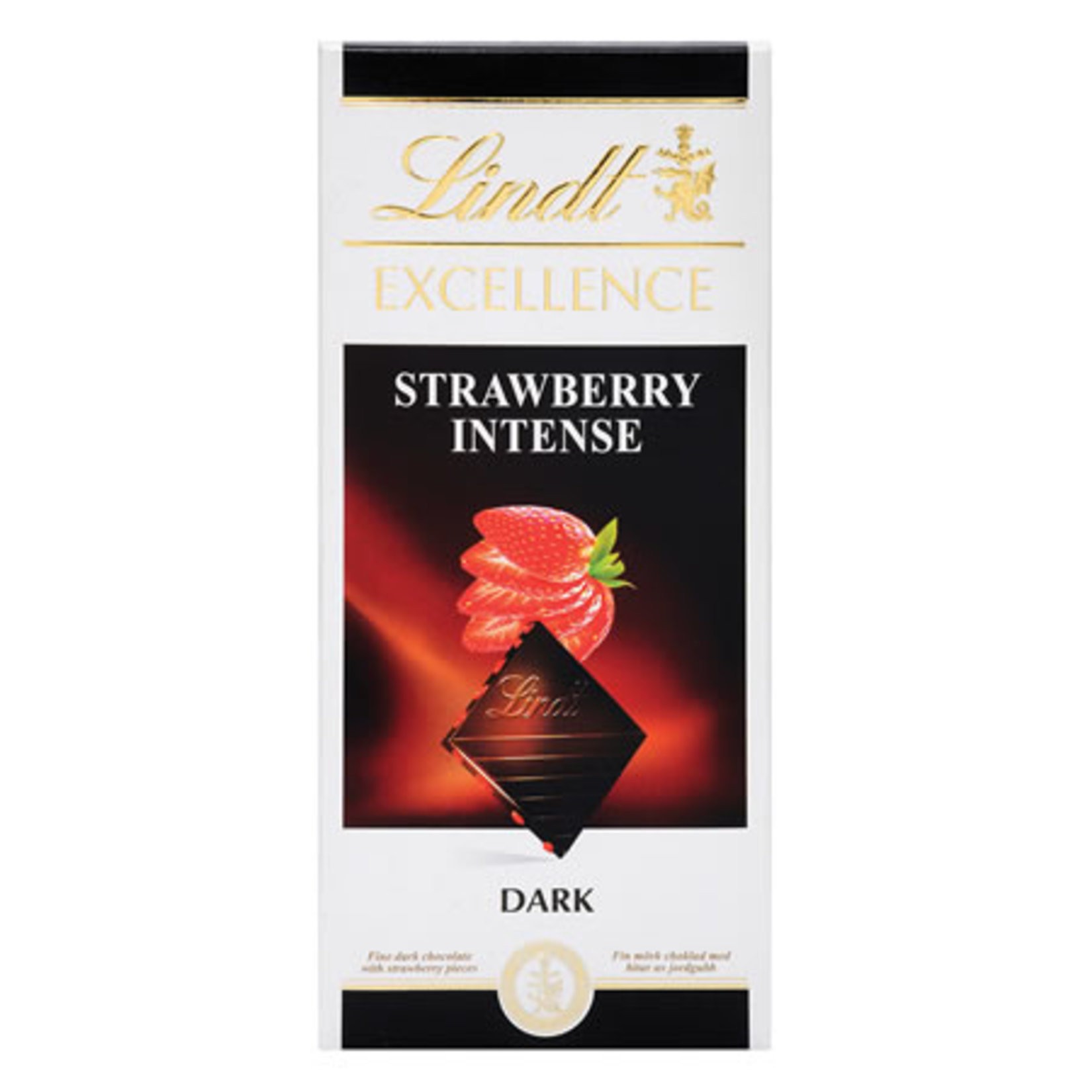Lindt Excellence Dark Strawberry 100 Gr