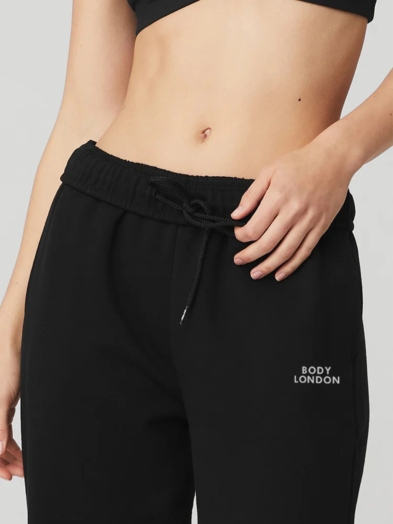 BodyLondon joggingbroek met rechte pijpen