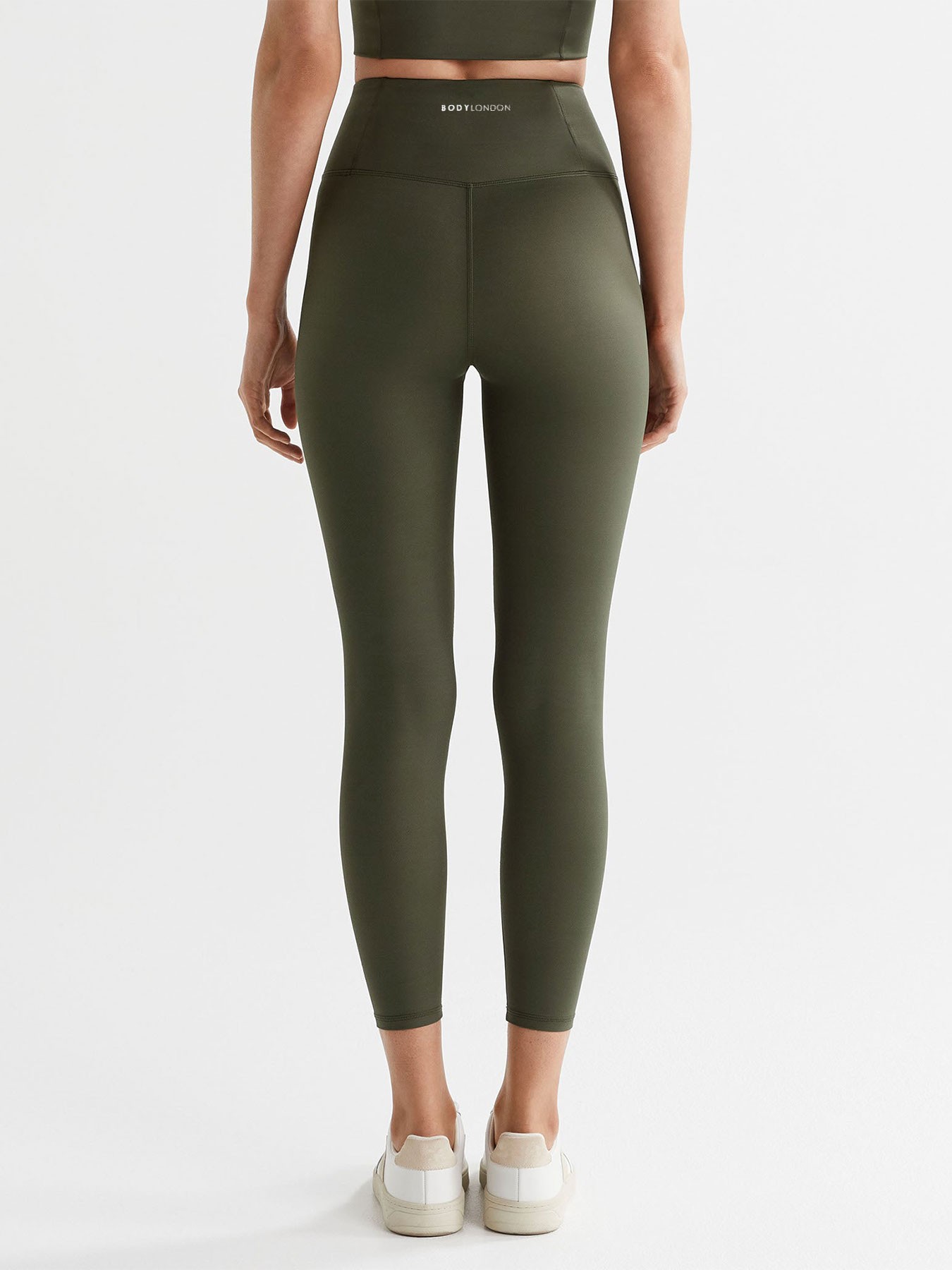 BodyLondon långa strumpbyxor - Army Green