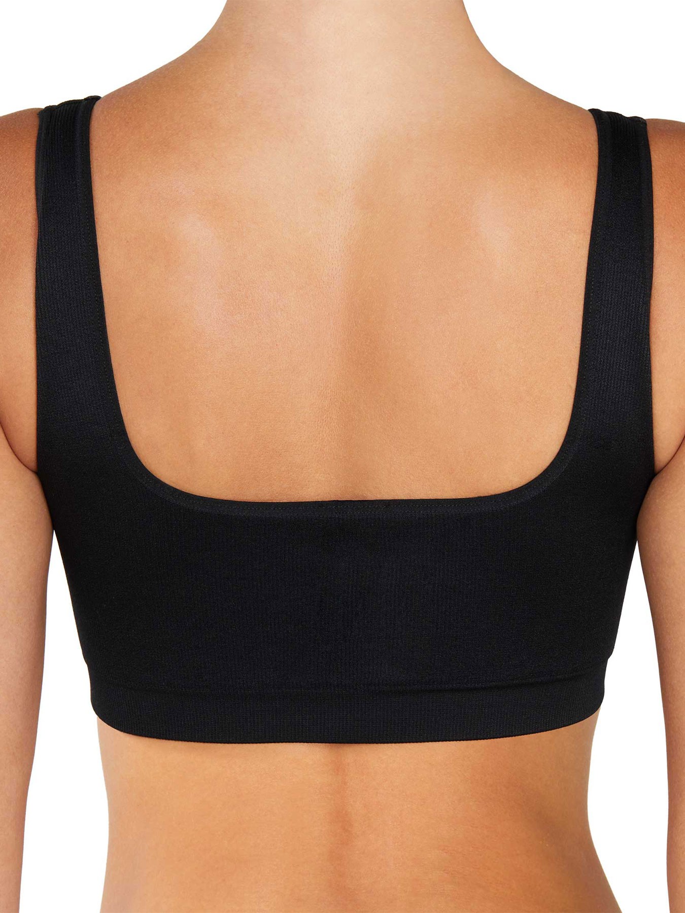 Hochgeformtes Ripp-Bralette