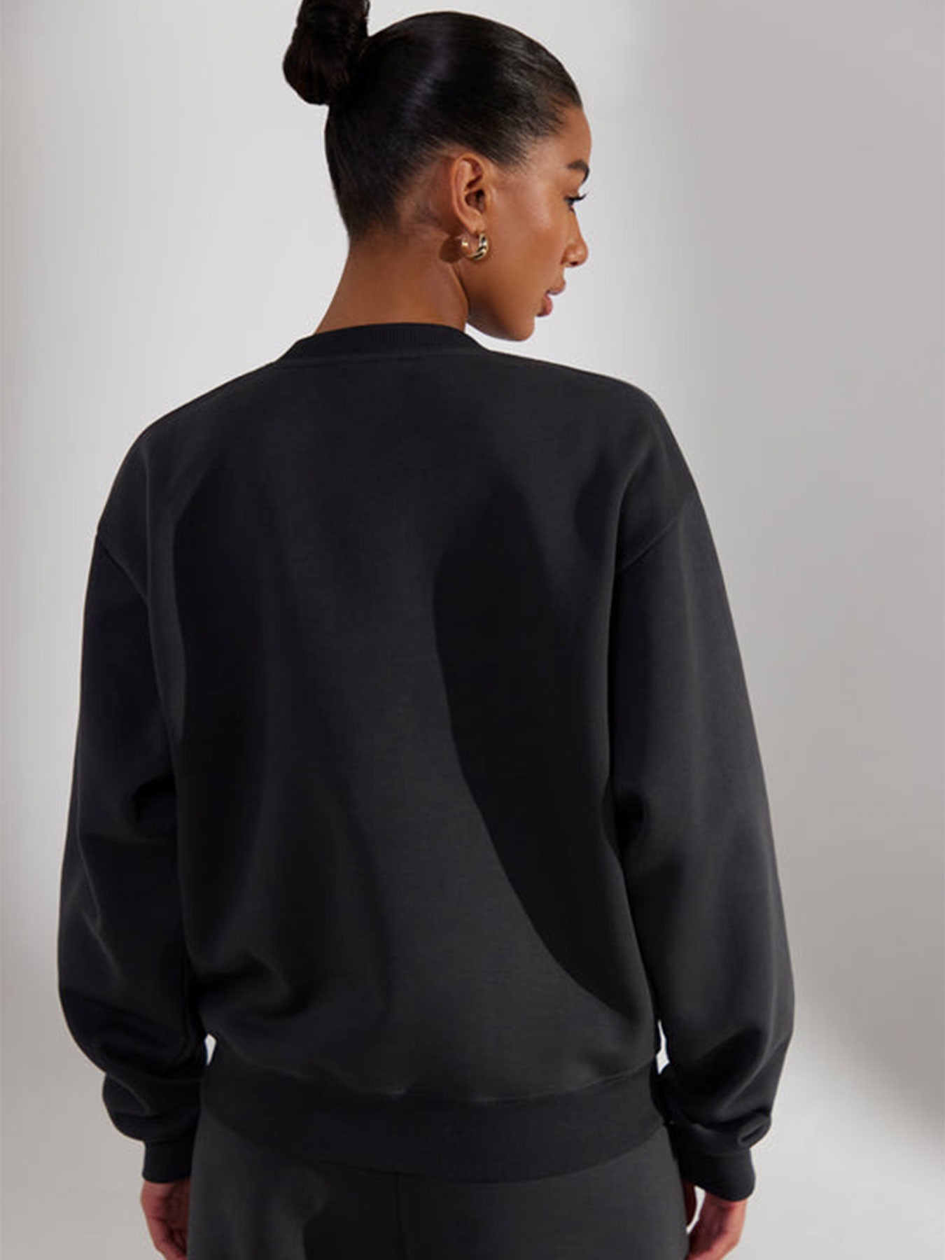 BodyLondon Bisiklet Yaka Sweatshirt 