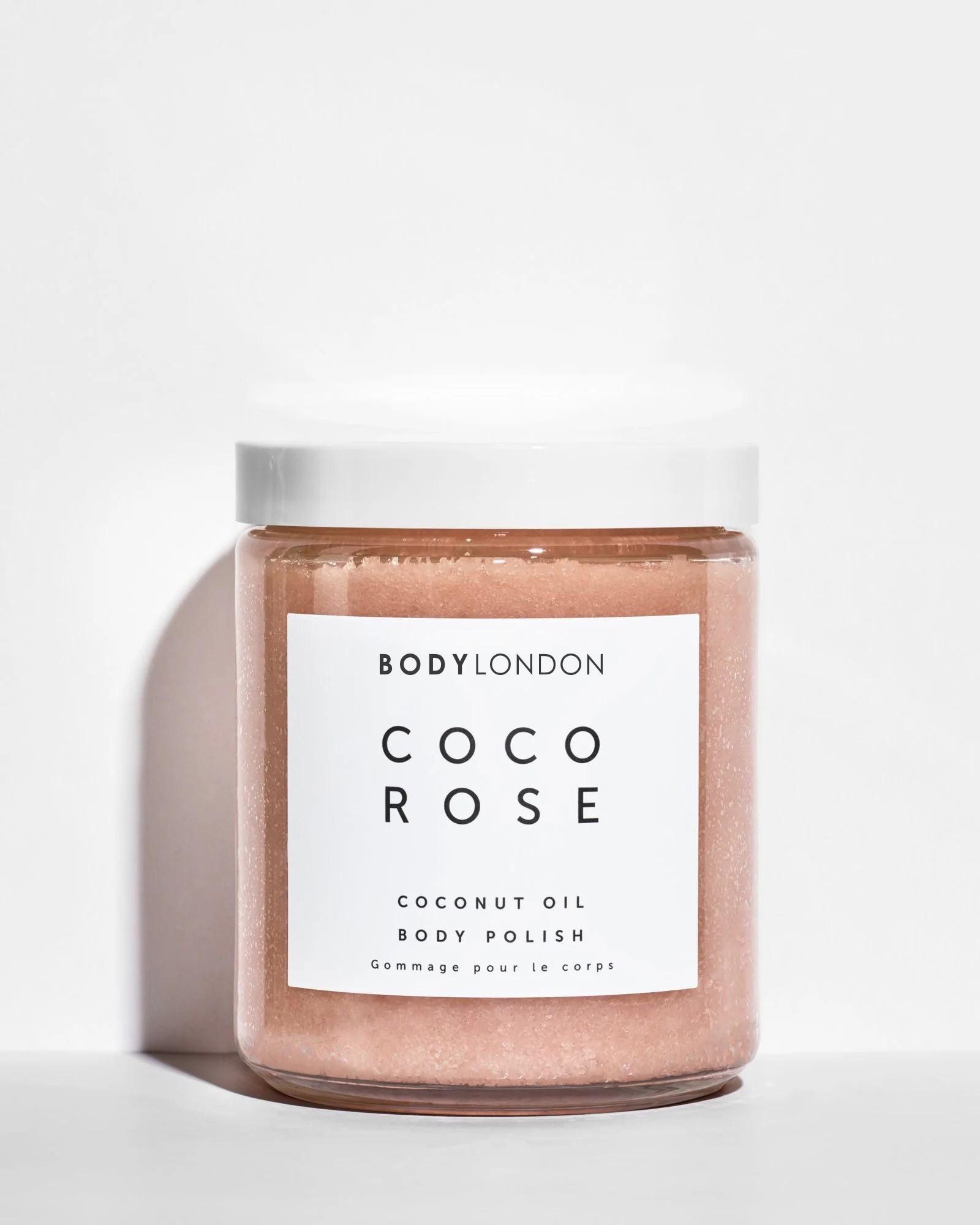 Gommage corporel à la rose coco