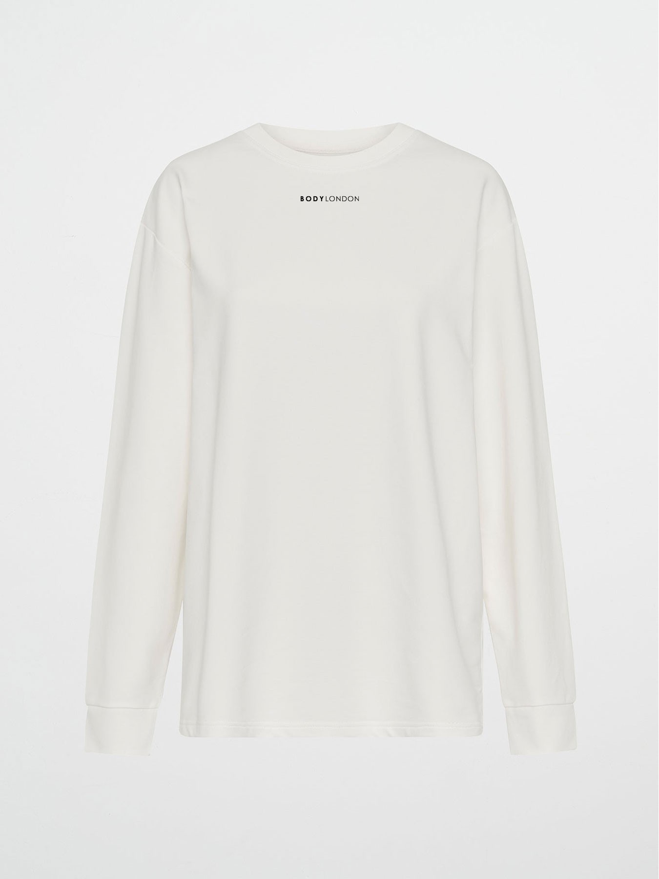 Body London Cuffed Long Sleeve Cotton T-shirt