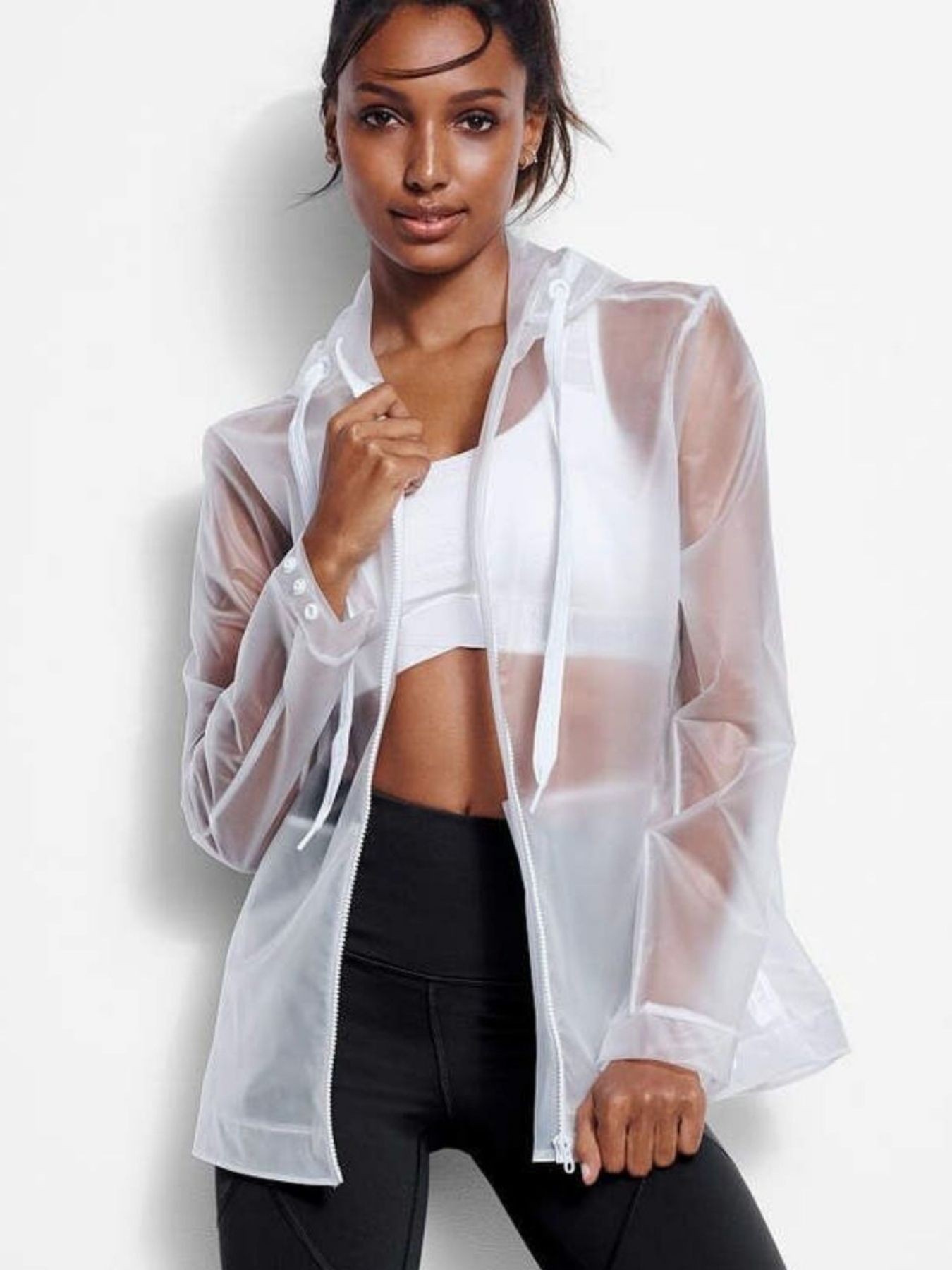 Body London Sport Transparent Raincoat