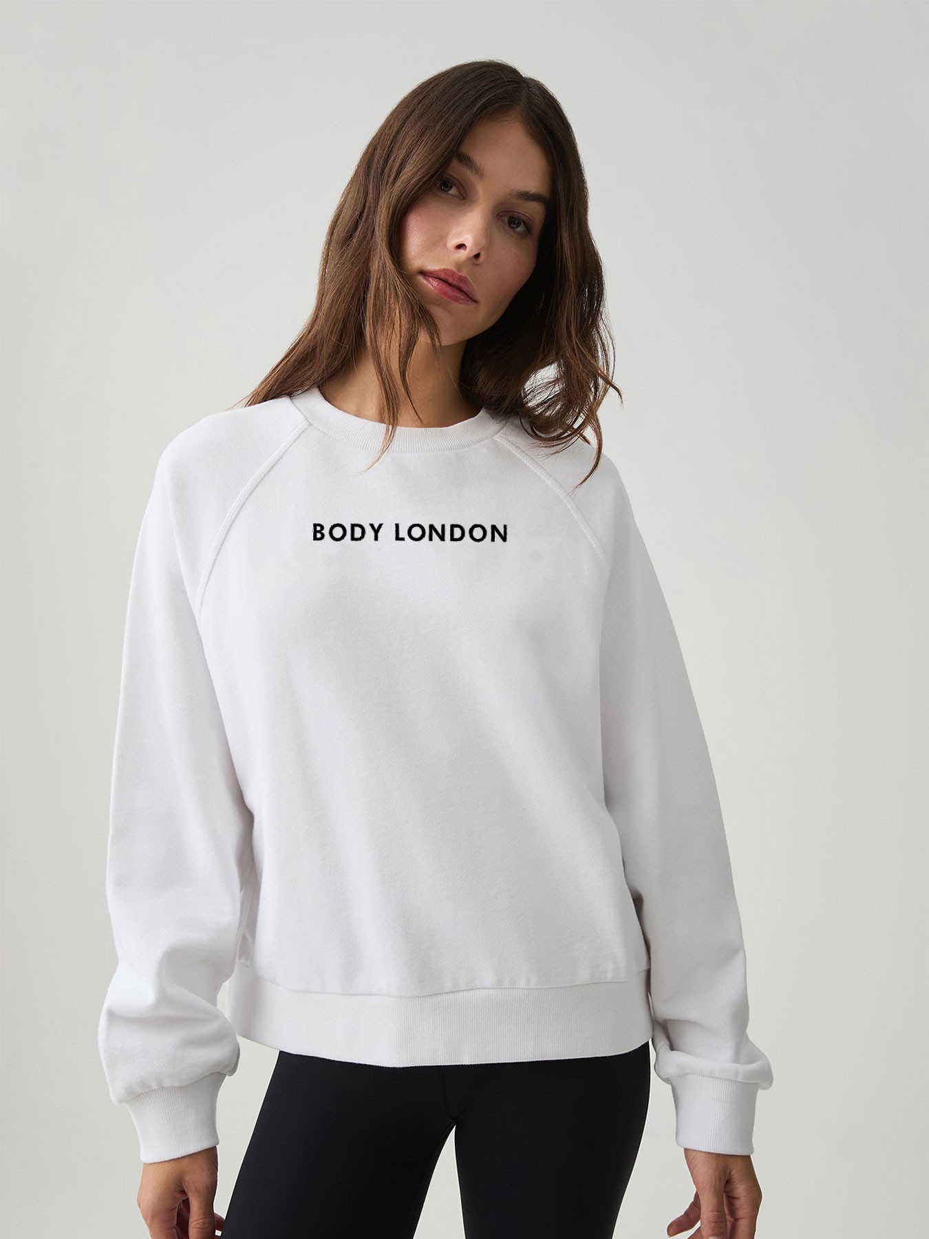 Standard Logo Sweatshirt - White