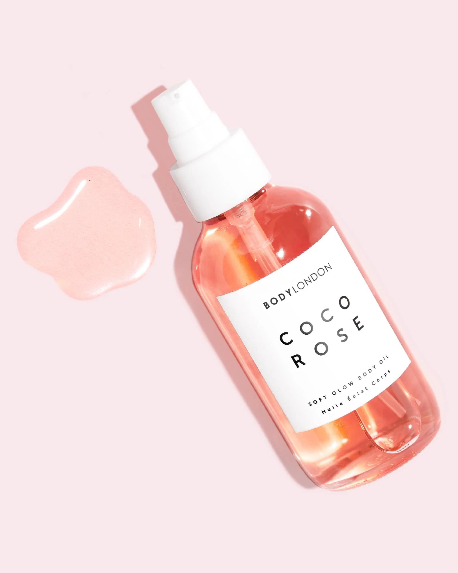 Huile corporelle éclat doux Coco Rose