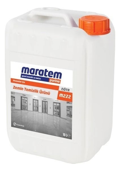 MARATEM M222 OTOMAT İÇİN ZEMİN TEMİZLEYİCİ 20 LT