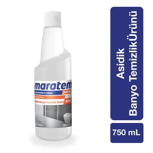 MARATEM M209 ASİDİK BANYO TEMİZLİK ÜRÜNÜ 750 ML