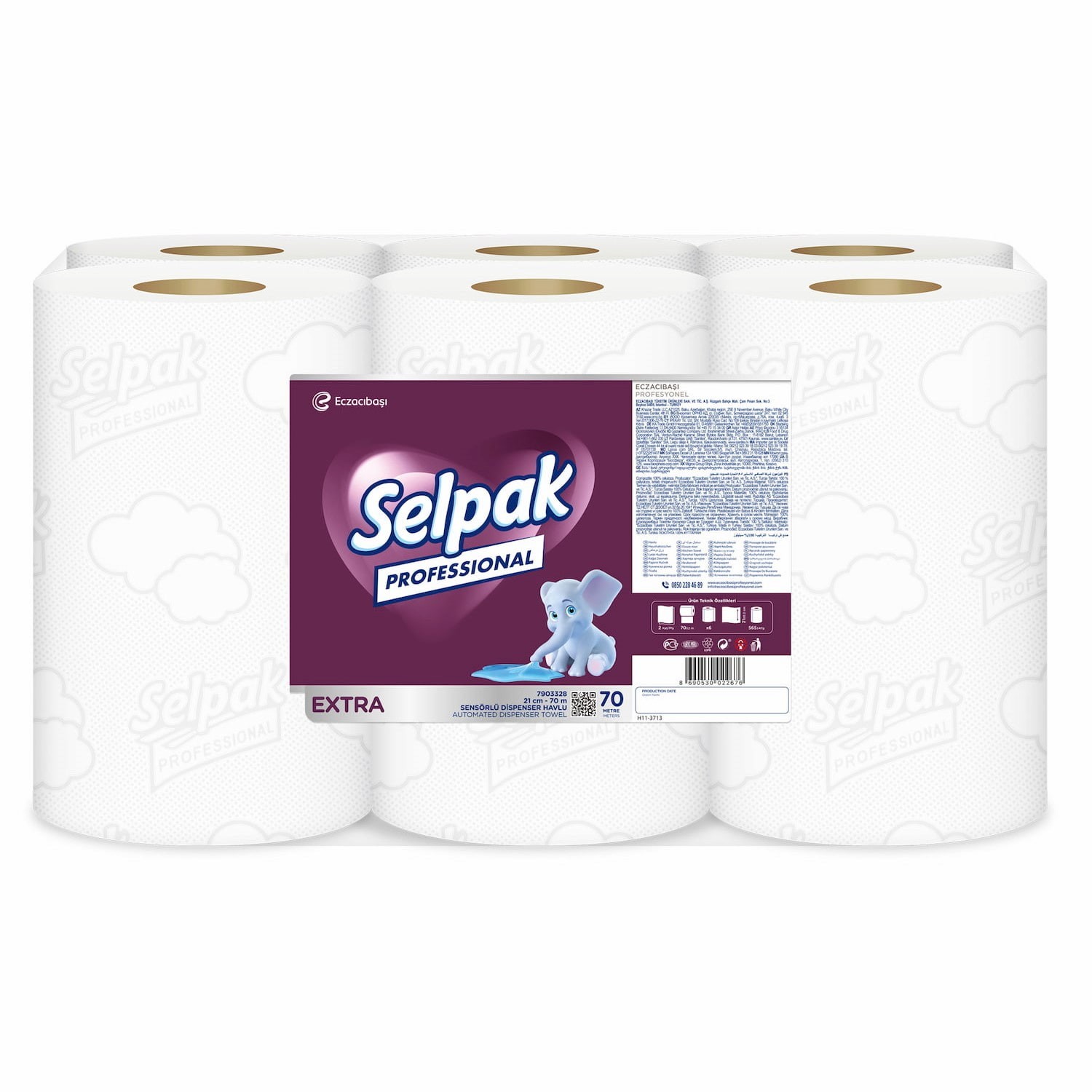 SELPAK PRO SENSÖRLÜ HAVLU 21 CM 70 MT