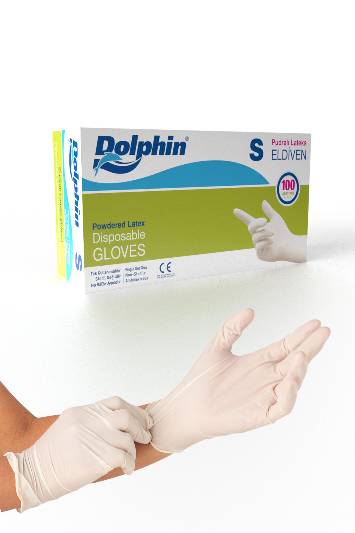 DOLPHİN PUDRALI LATEKS ELDİVEN S