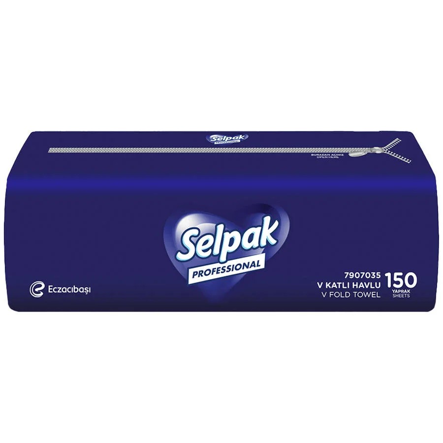 SELPAK V KATLAMA HAVLU 150 AD. X 15 PK.