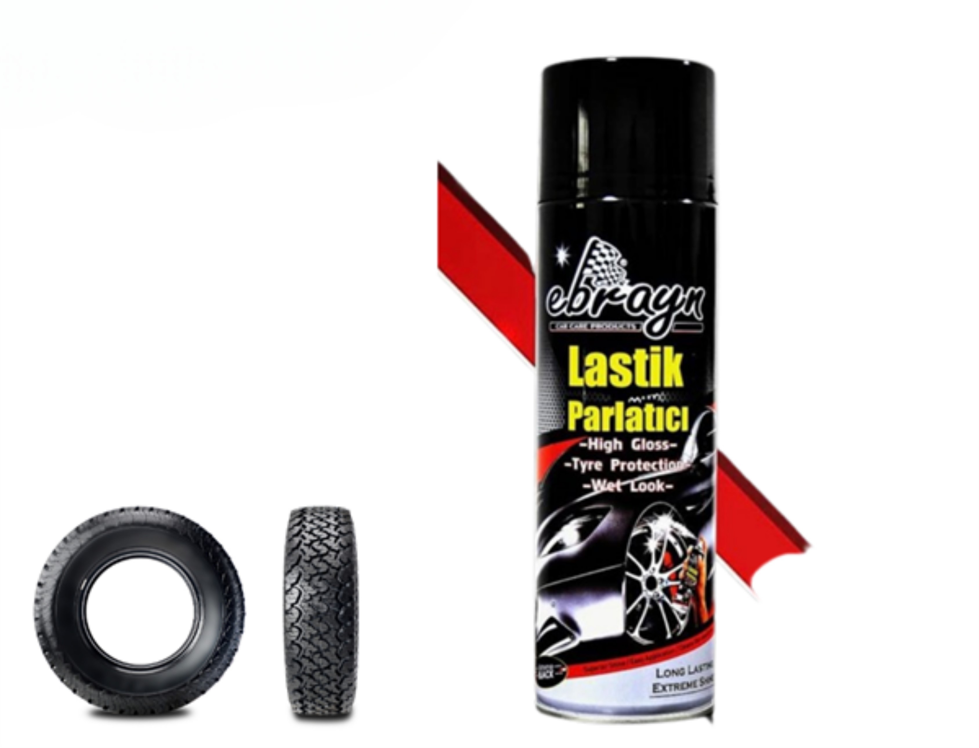 AEROSOL LASTİK PARLATICI 500 ML