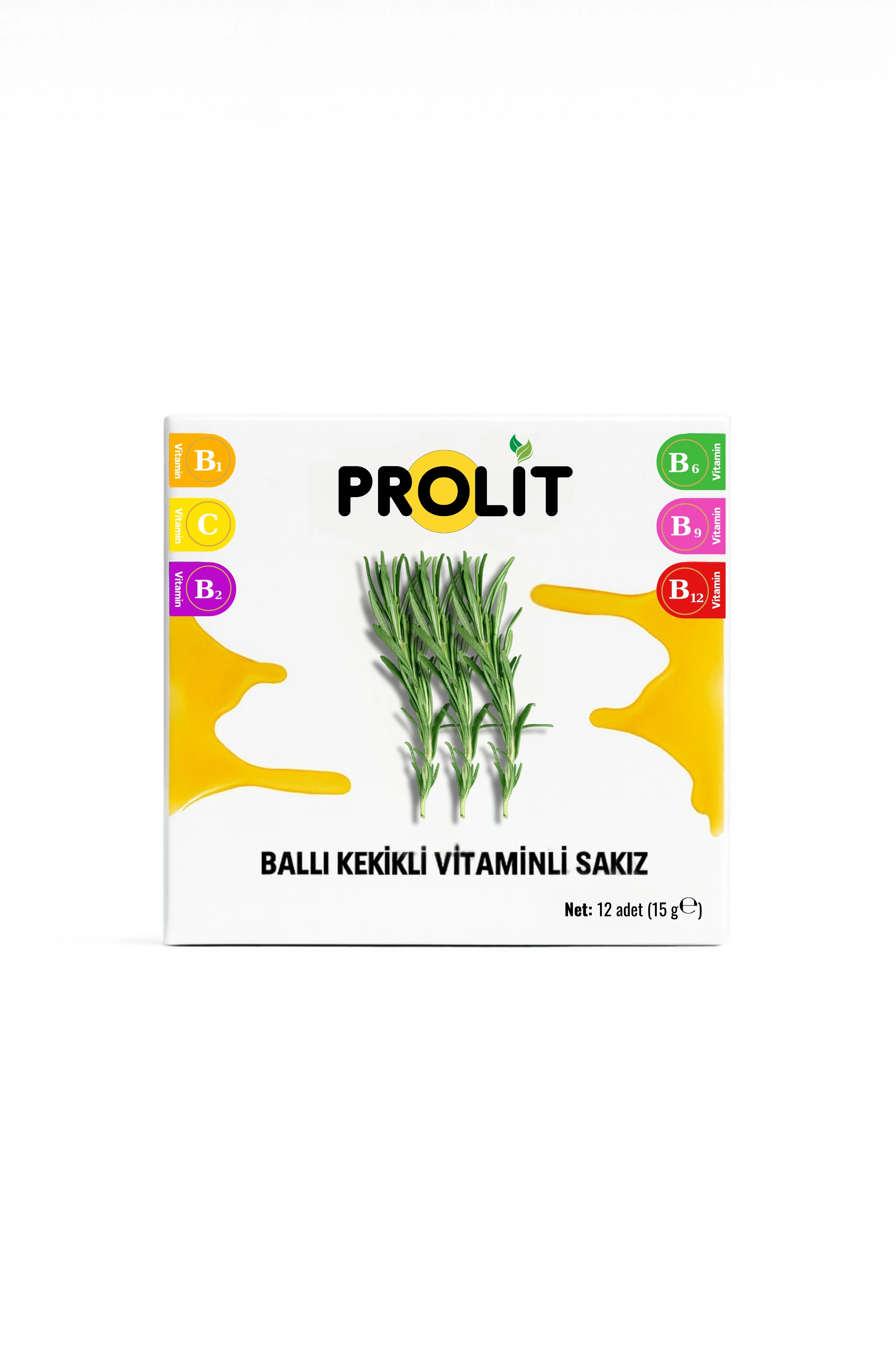 Ballı Kekikli Vitaminli Sakız