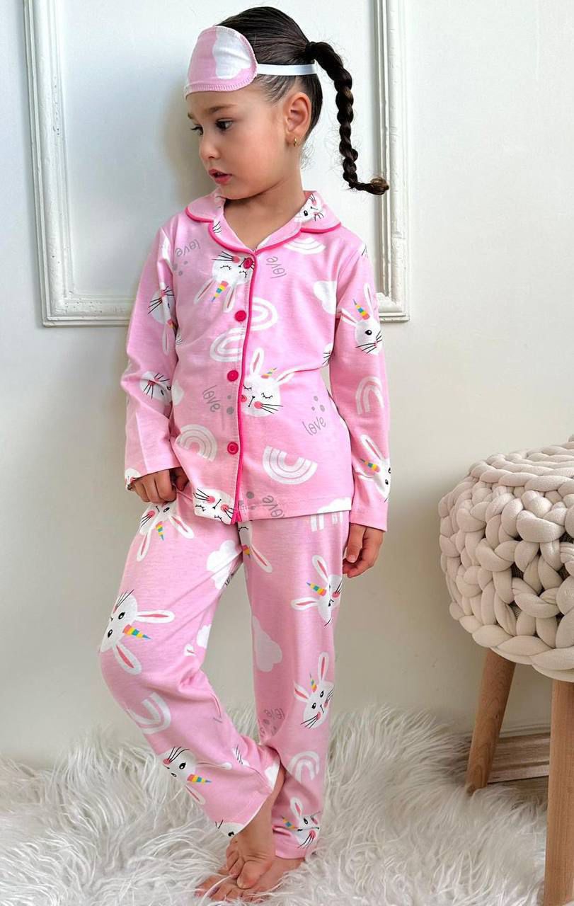 Kız Çocuk Pijama Takımı