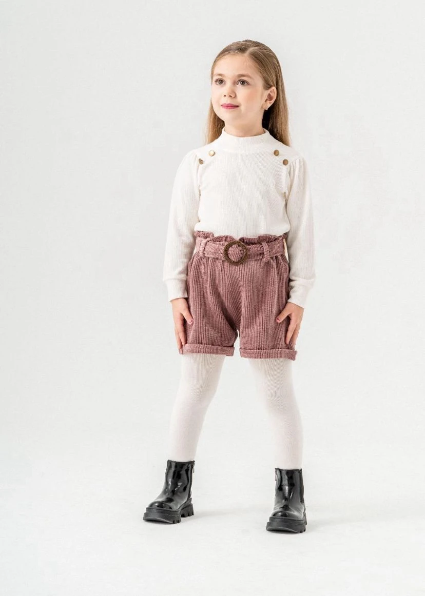 Kız Çocuk Şortlu Takım 3 Takım