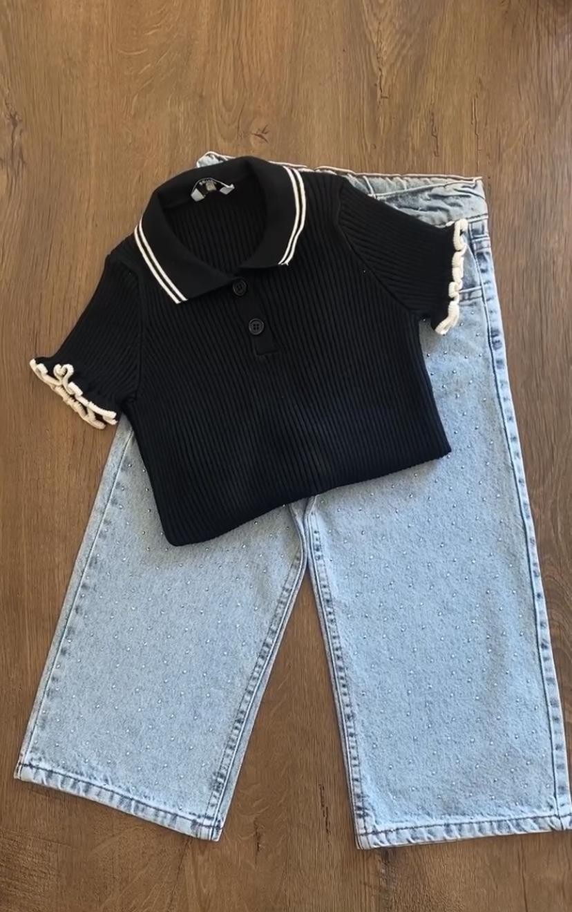 Kız Çocuk Pantalonlu Takım
