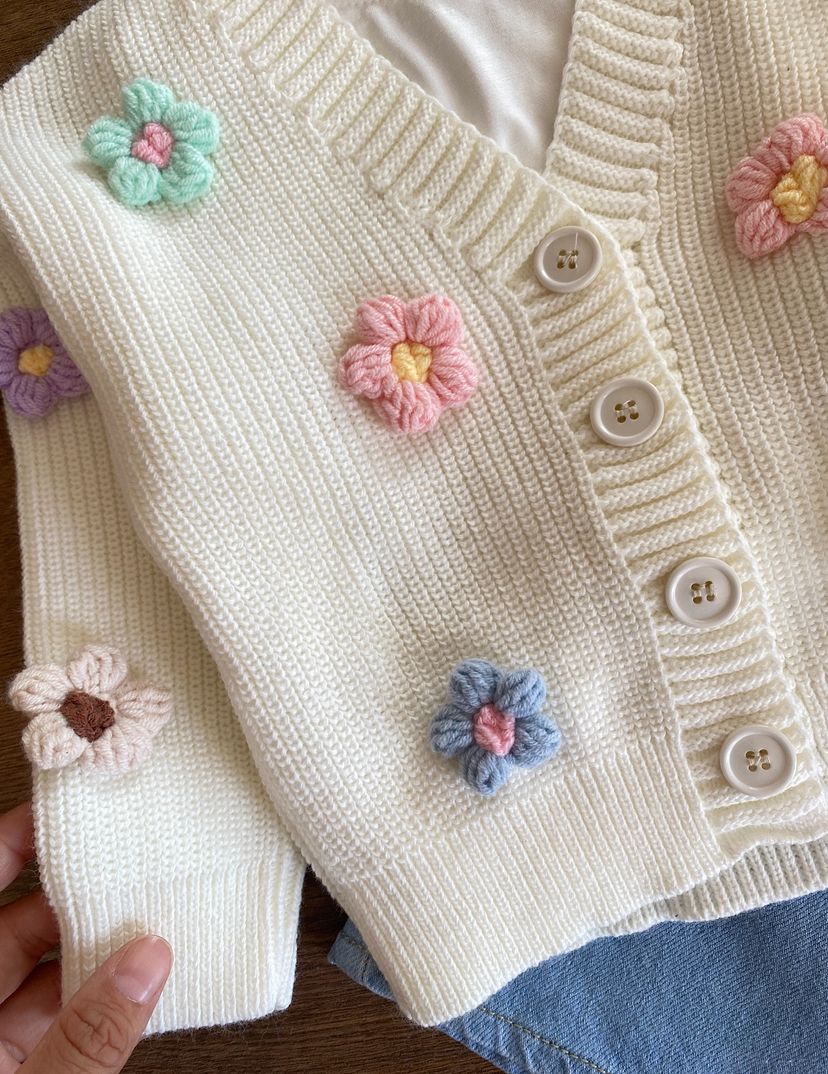 Kız Çocuk 3 lü Triko Takım