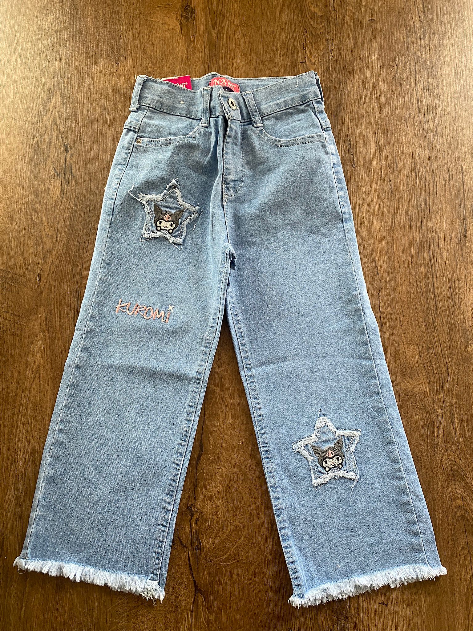 Kız Çocuk Kot Pantalon