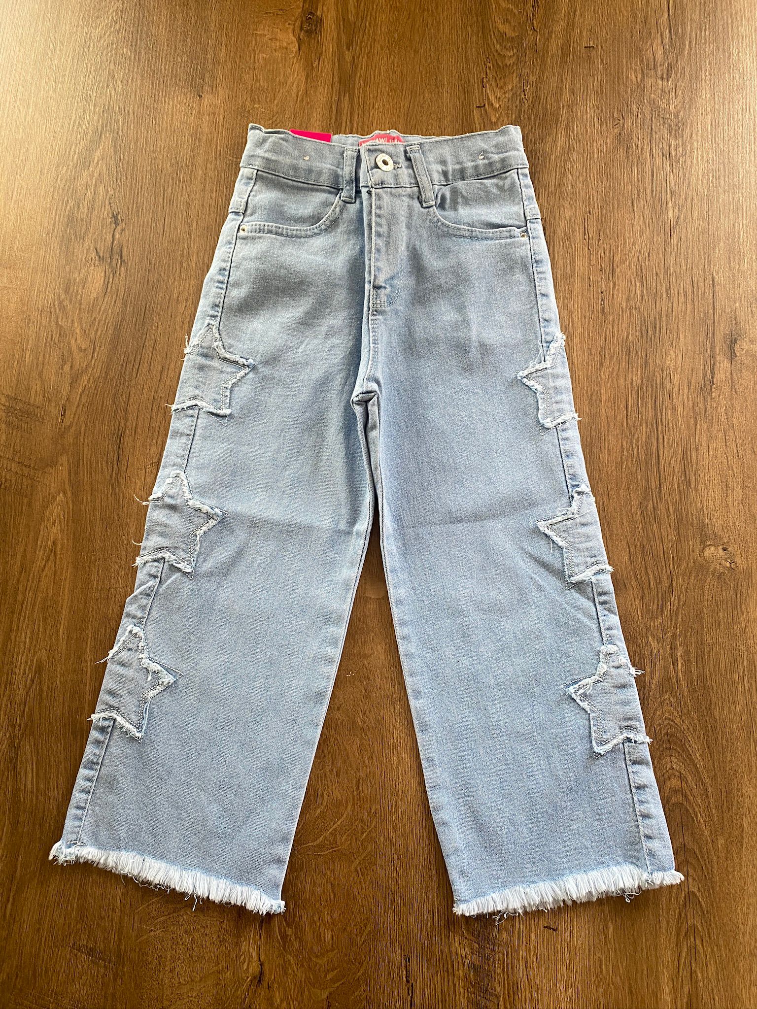 Kız Çocuk Kot Pantalon