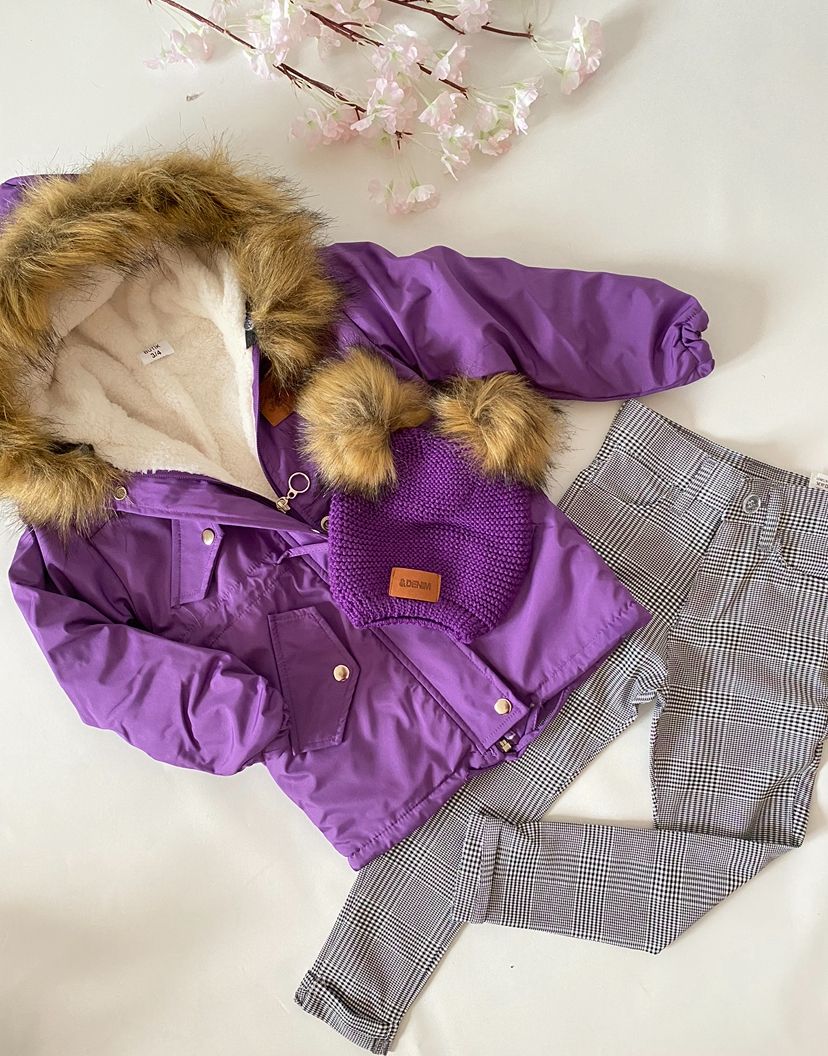 Kız Çocuk 3 Lu Mont Takım