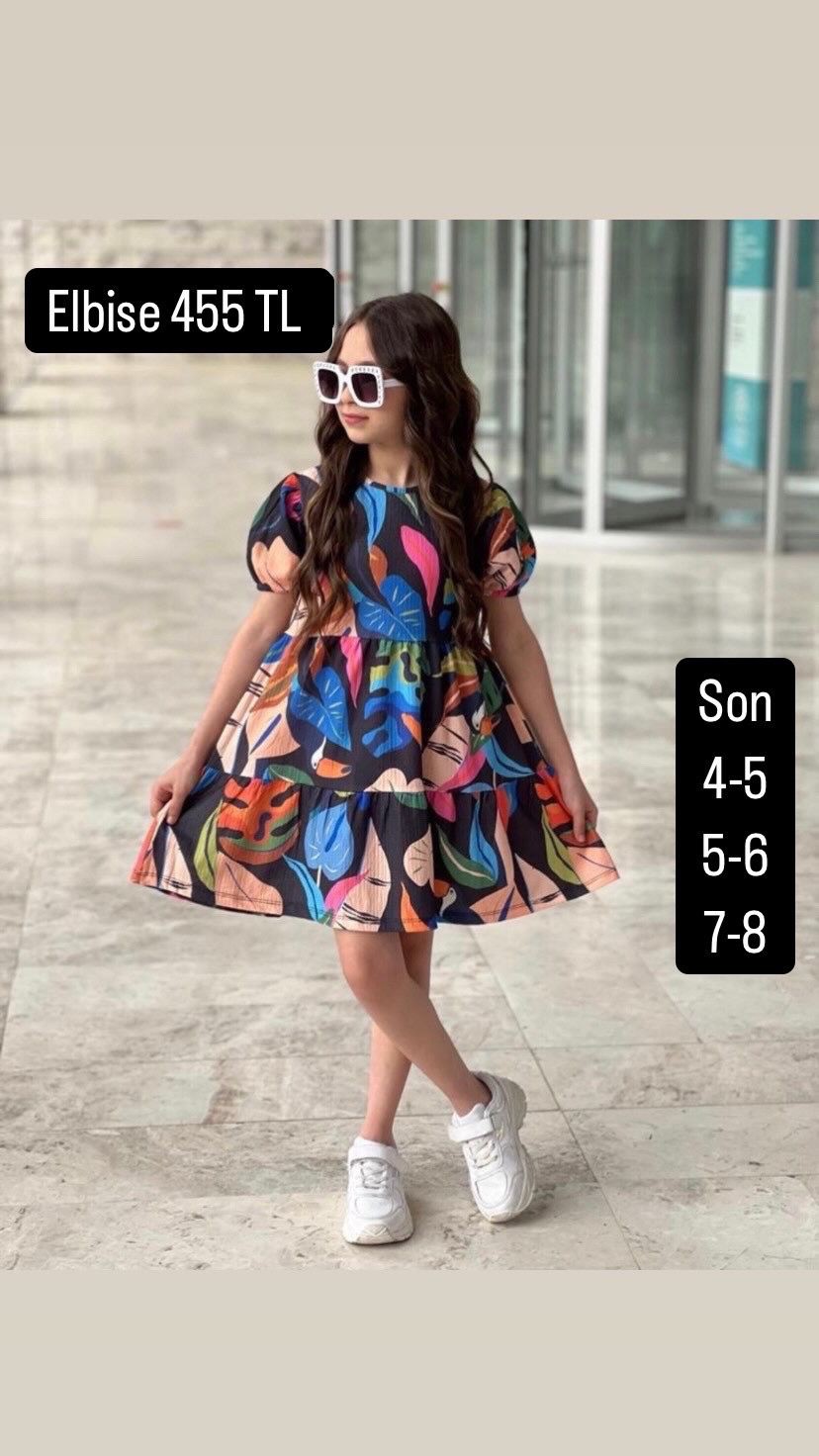 Kız Çocuk Elbise 