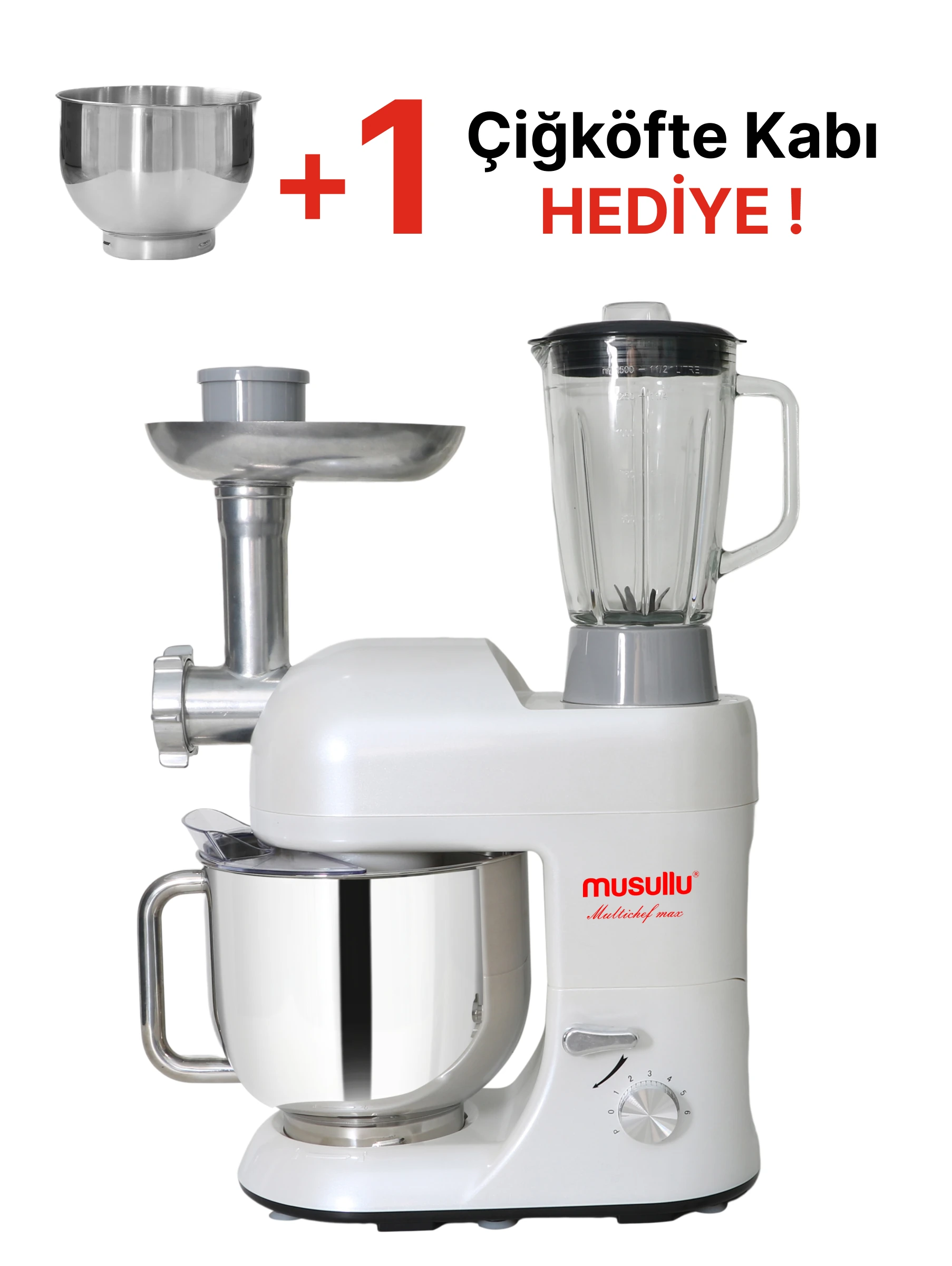 Multichef Max 2000 Watt Mutfak Şefi/ Stand Mixer