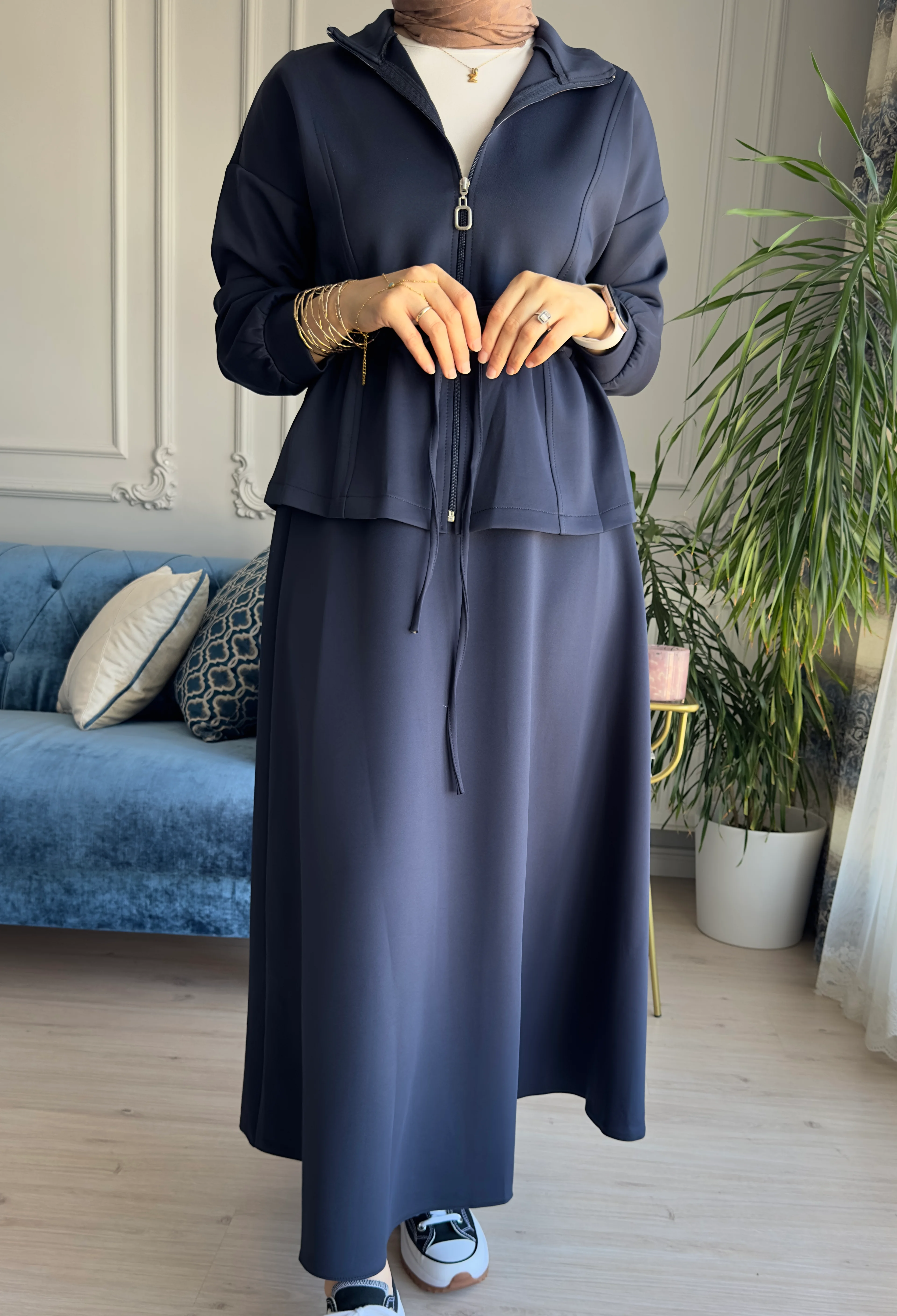 Lisa Scuba Takım Lacivert