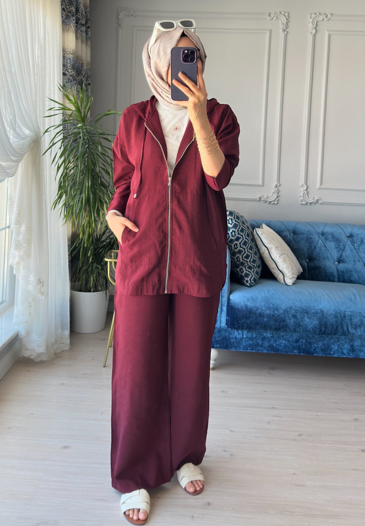 Hera Takım Bordo 
