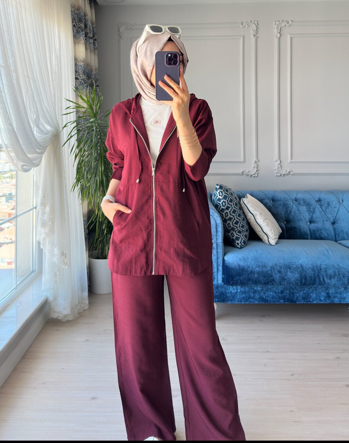 Hera Takım Bordo 